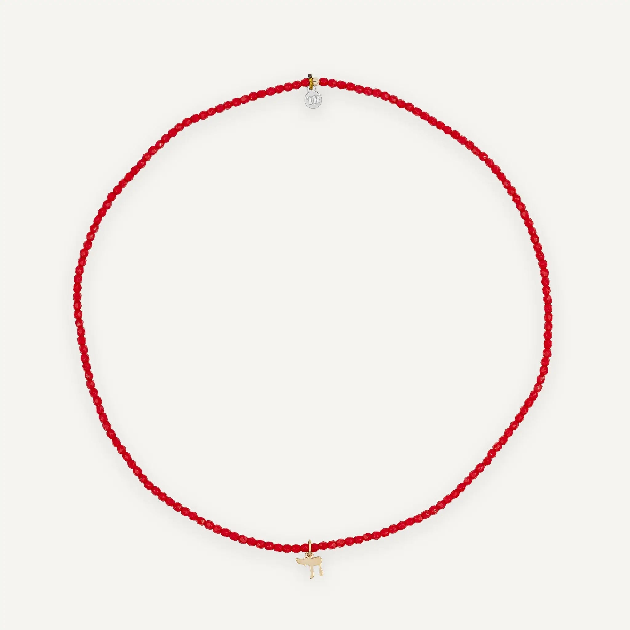 collier / bracelet HAÏ - Rouge - Têtes Blondes