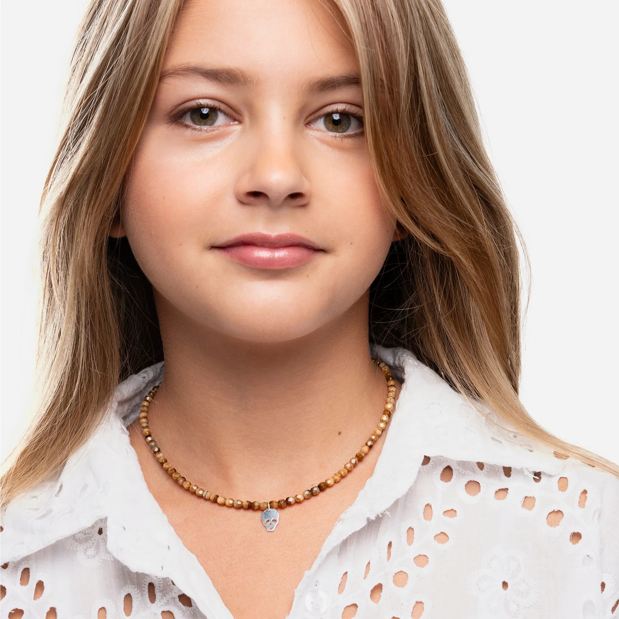 collier / bracelet HAMLET Silver Caramel - Têtes Blondes