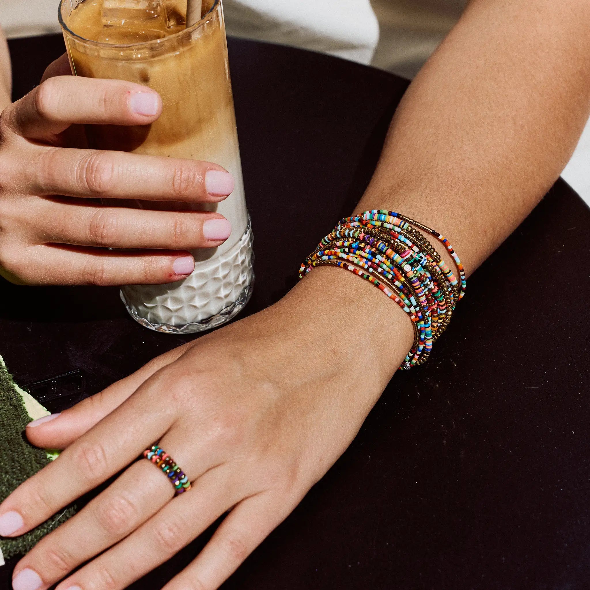 collier / bracelet HAPPY SLIM 6 - Multico - Têtes Blondes