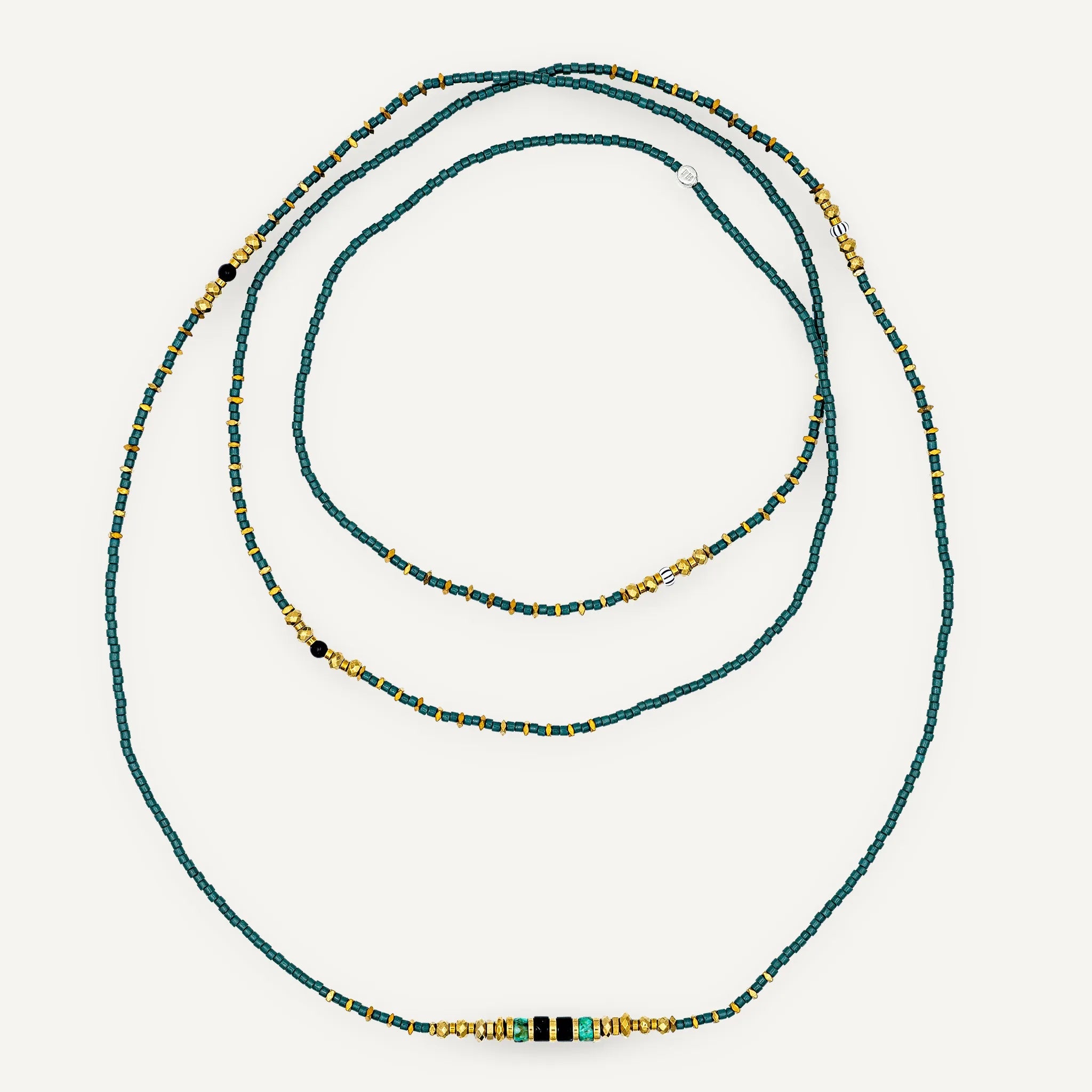 collier / bracelet JADE 6 - Evergreen - Têtes Blondes