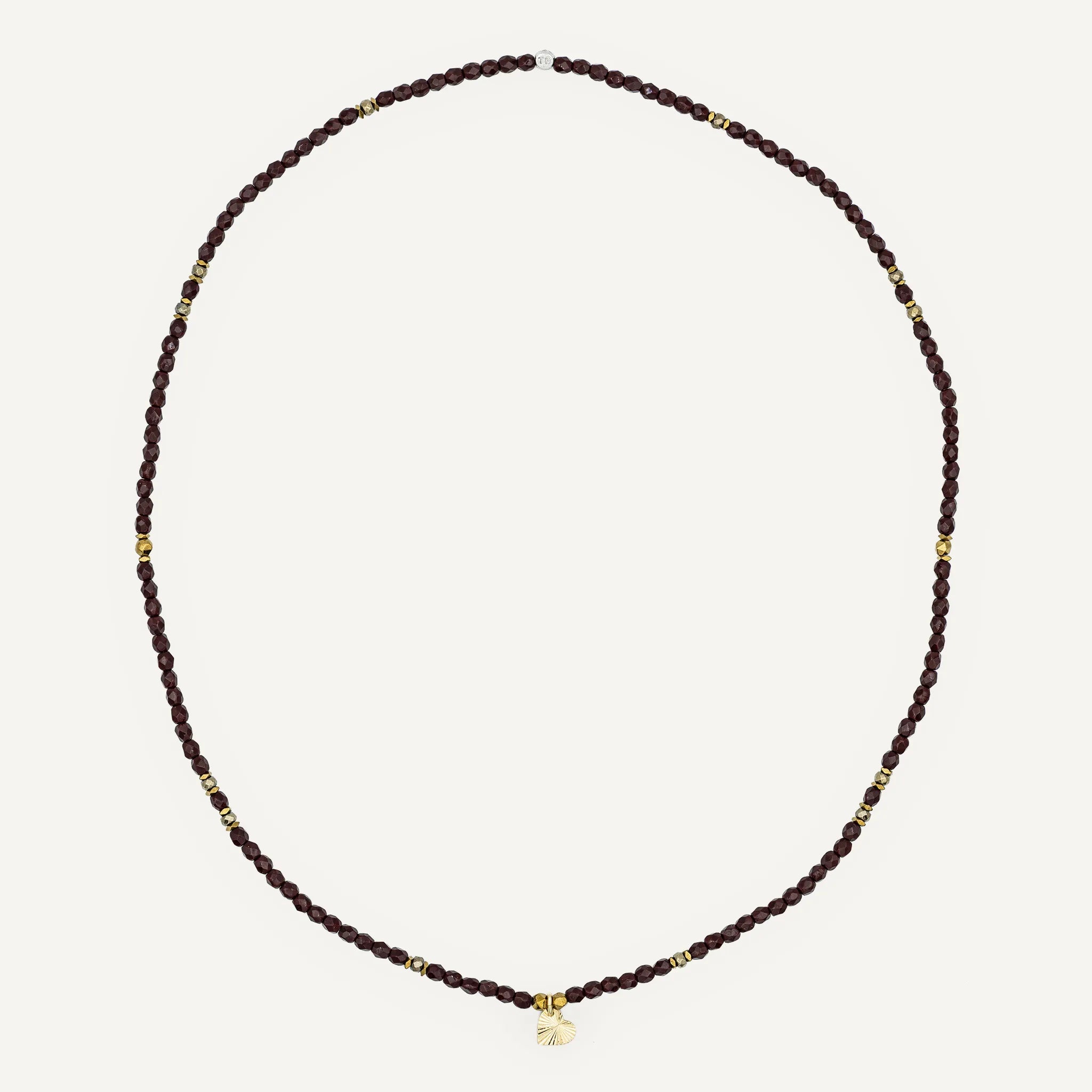 collier / bracelet LOVE - Bordeaux - Têtes Blondes