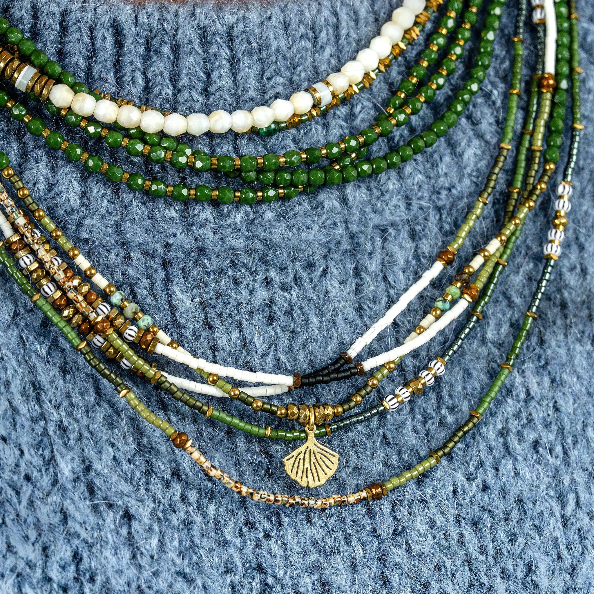 collier / bracelet MATÉ - Têtes Blondes