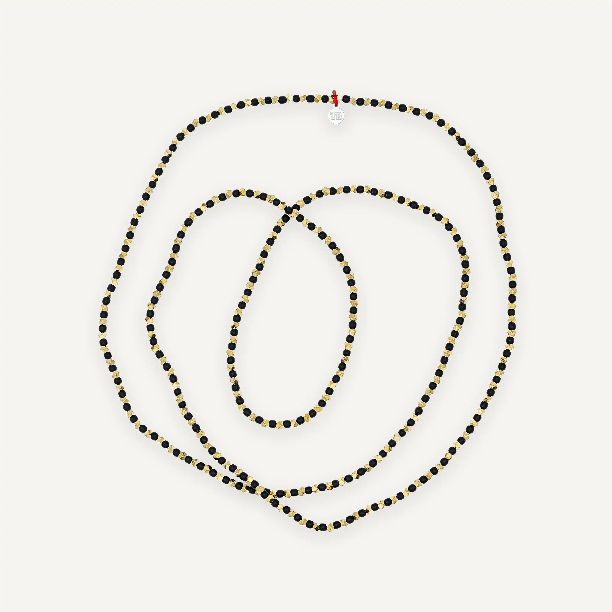 collier / bracelet MAX GOLD - Noir - Têtes Blondes