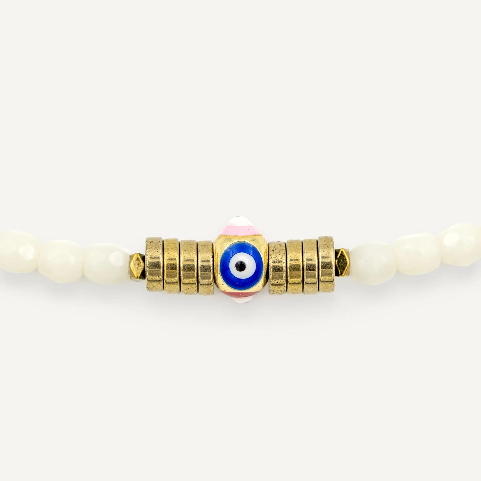 collier / bracelet NAZAR Vanille - Têtes Blondes