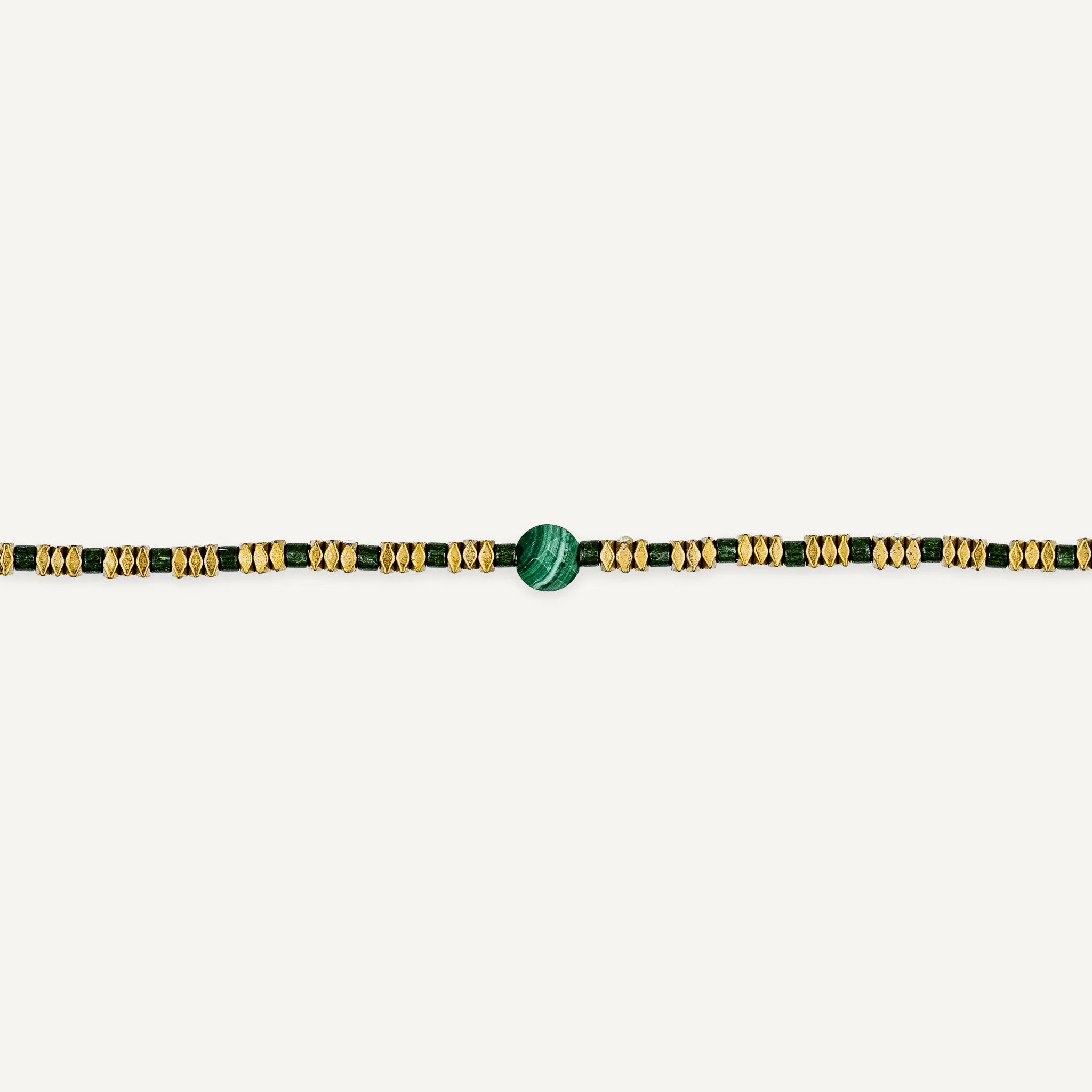 collier / bracelet NEW ALICIA - Menthe - Têtes Blondes