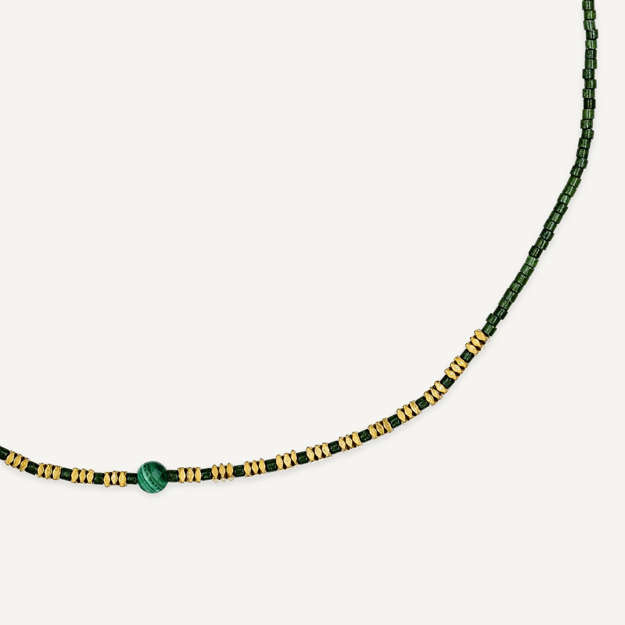 collier / bracelet NEW ALICIA - Menthe - Têtes Blondes