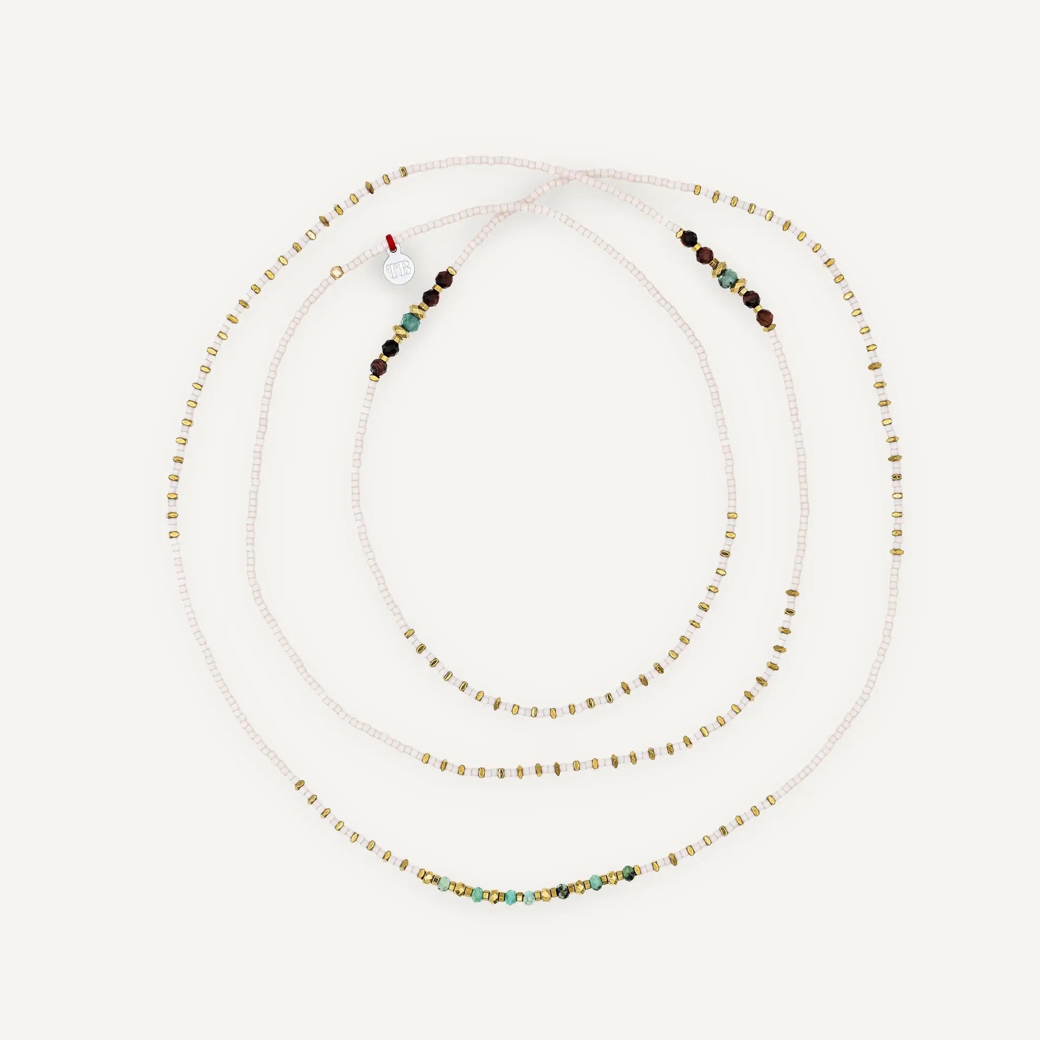 collier / bracelet NEW ANDY - Rose Guimauve - Têtes Blondes