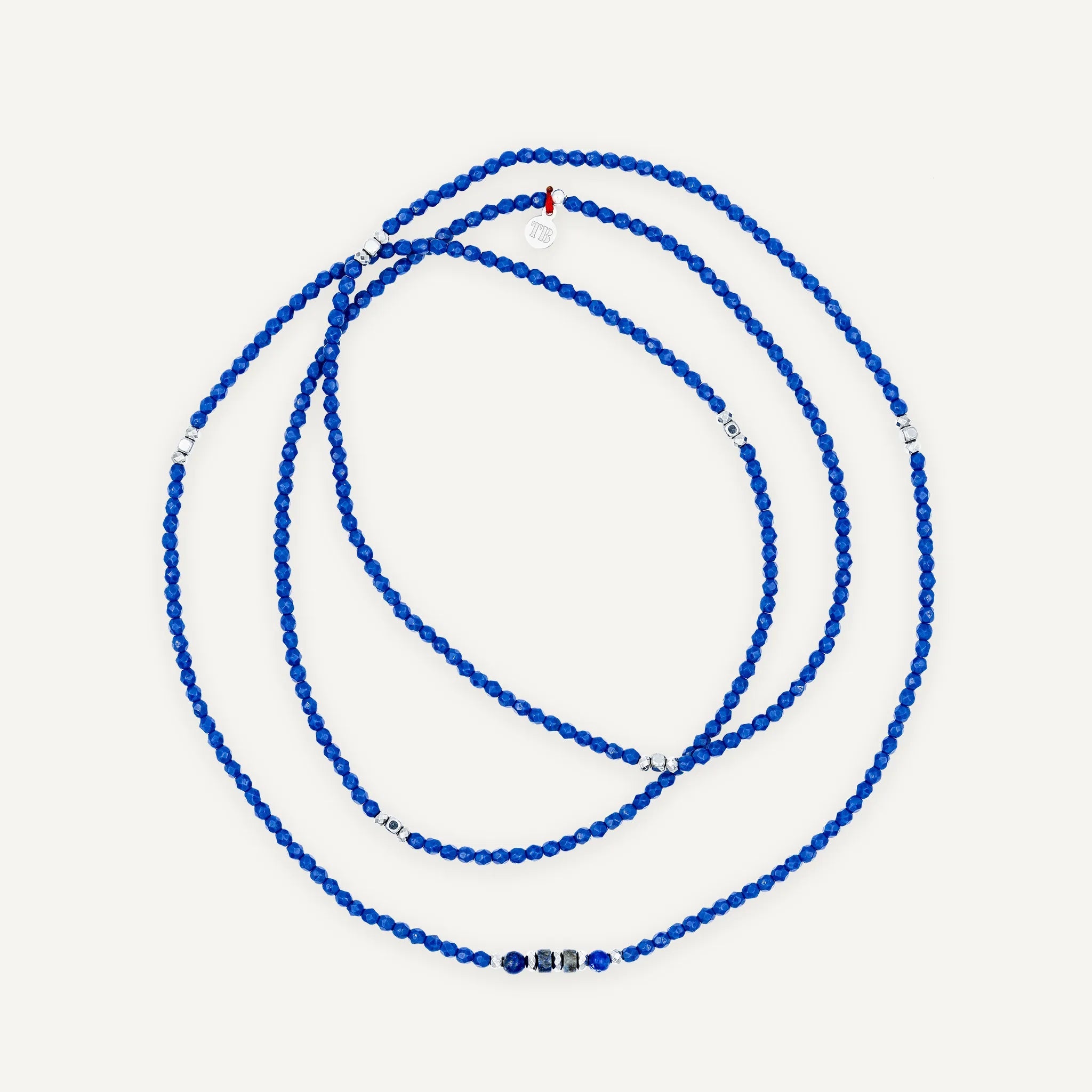 collier / bracelet NEW VERO - Bleu Majorelle - Têtes Blondes