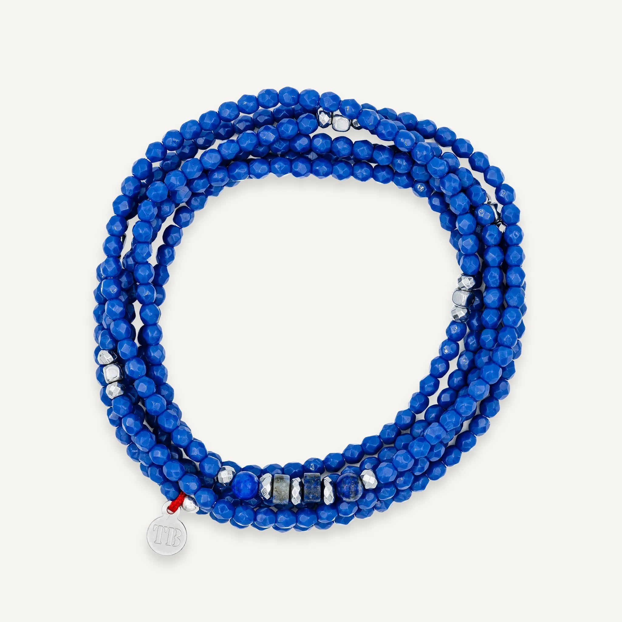 collier / bracelet NEW VERO - Bleu Majorelle - Têtes Blondes