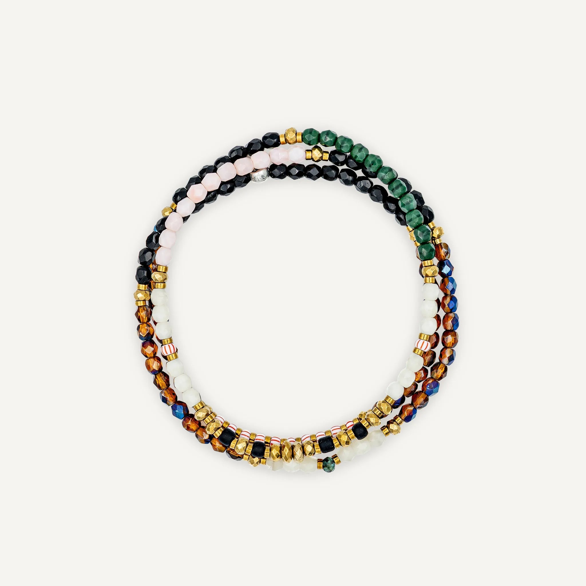 collier / bracelet NINA 3 - Multicolore - Têtes Blondes