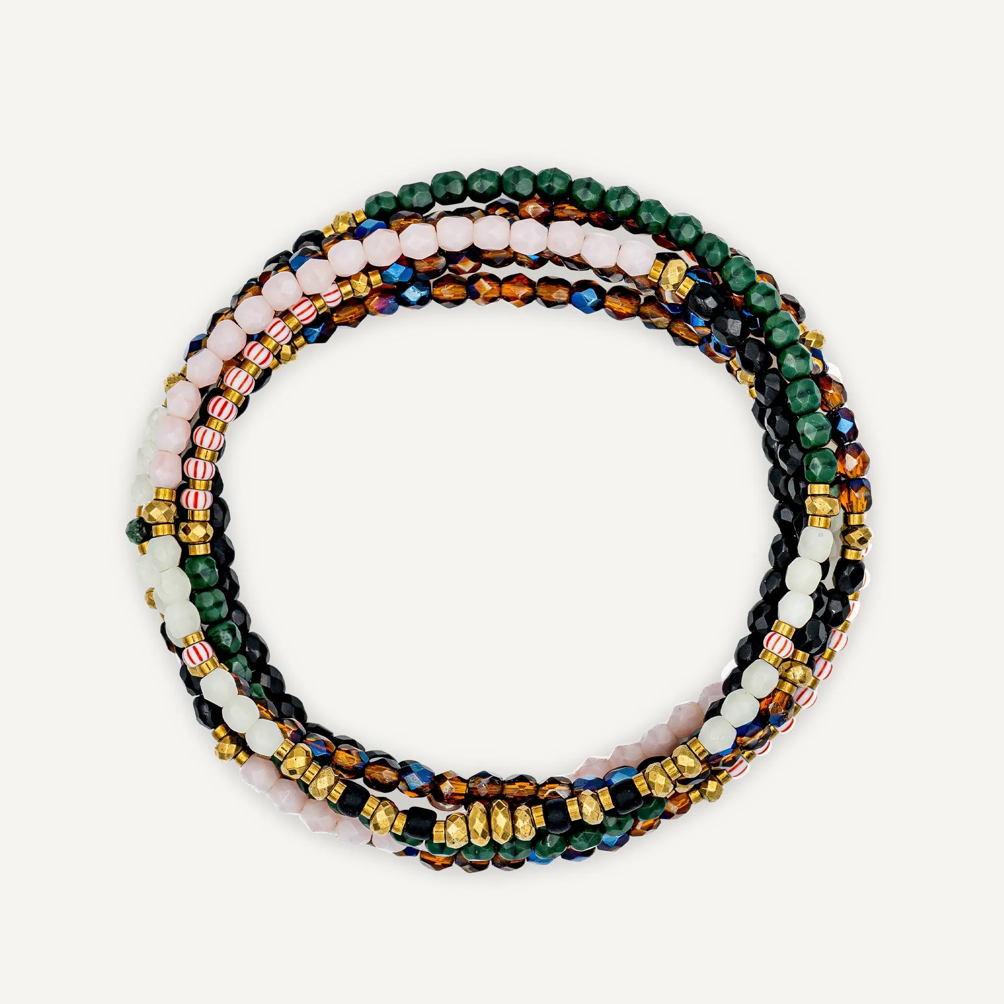 collier / bracelet NINA 6 - Multicolore - Têtes Blondes