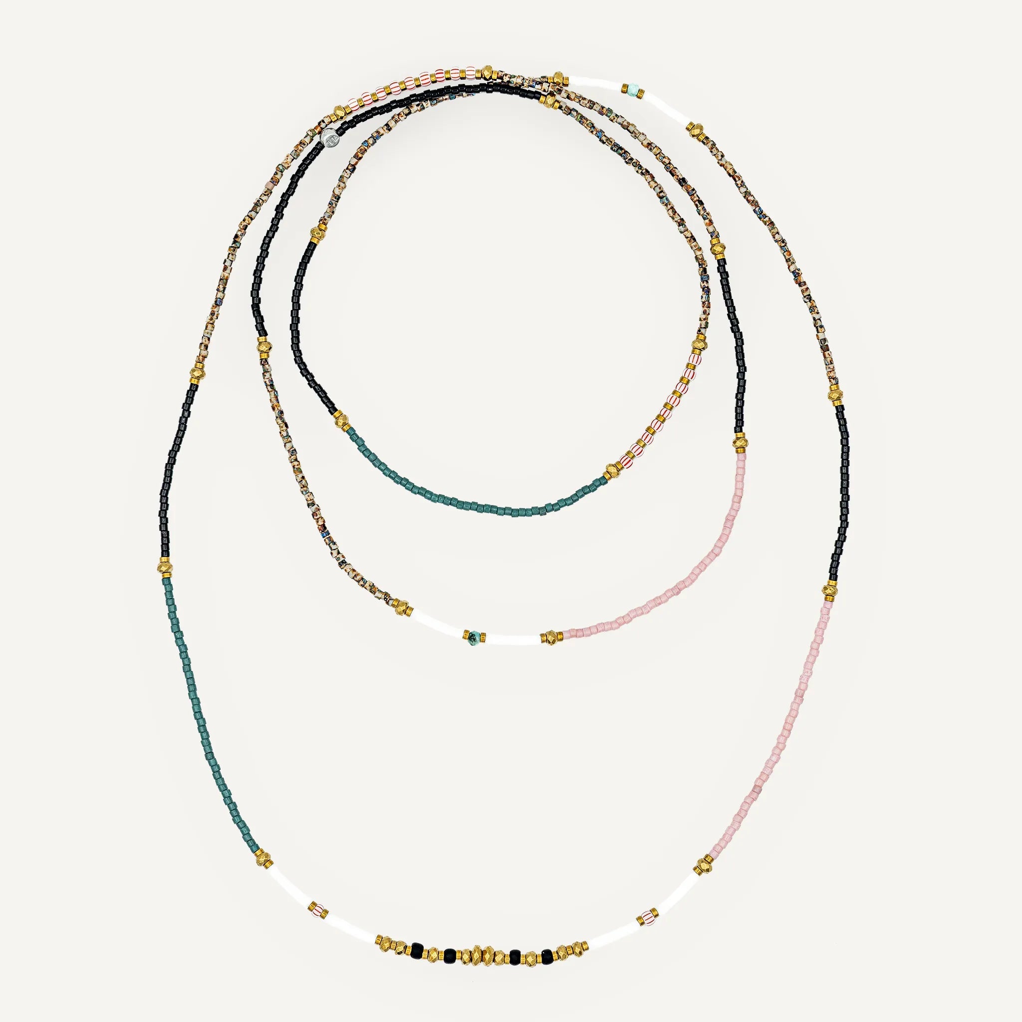 collier / bracelet NINA SLIM 6 - Multicolore - Têtes Blondes
