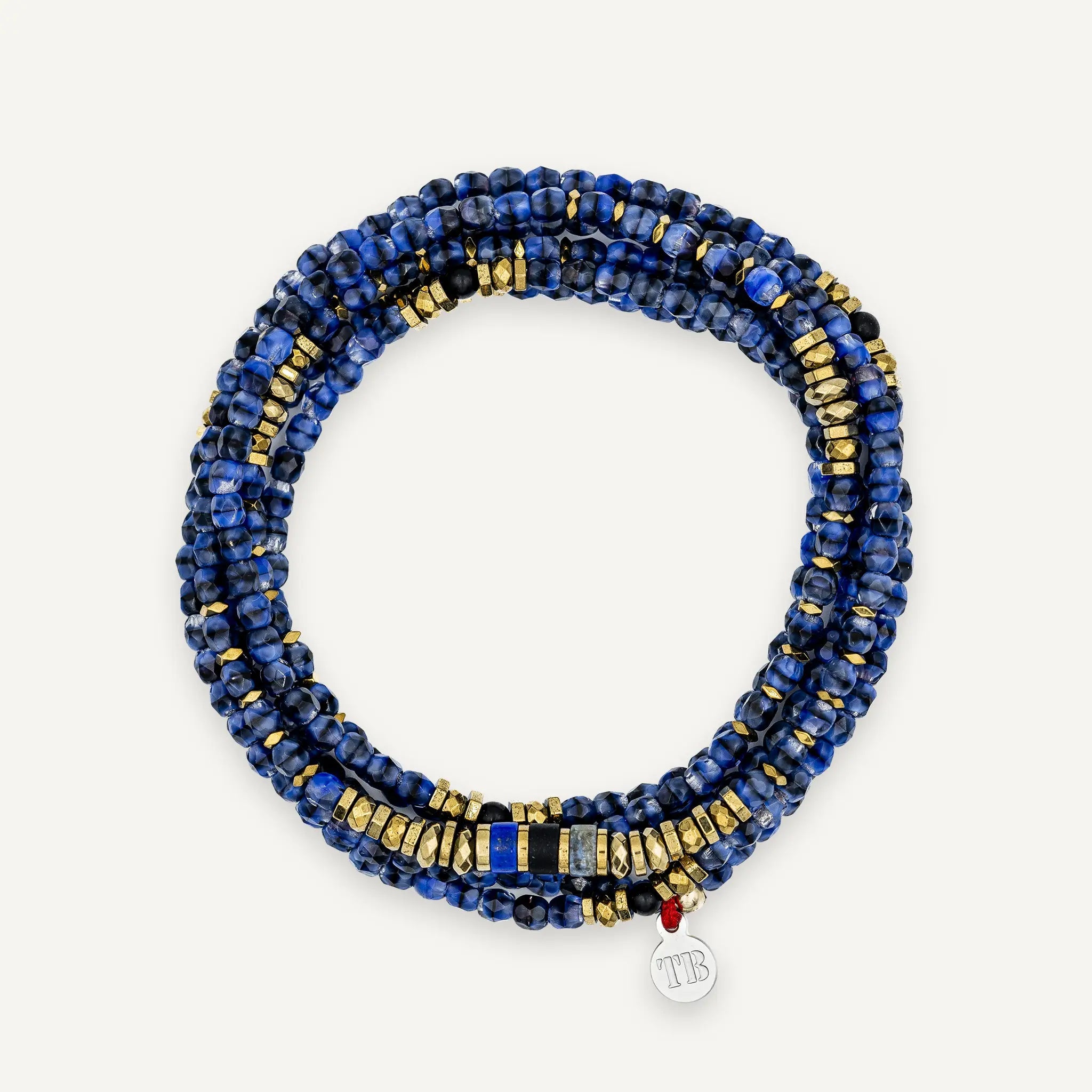 collier / bracelet OCEAN 6 - Denim - Têtes Blondes