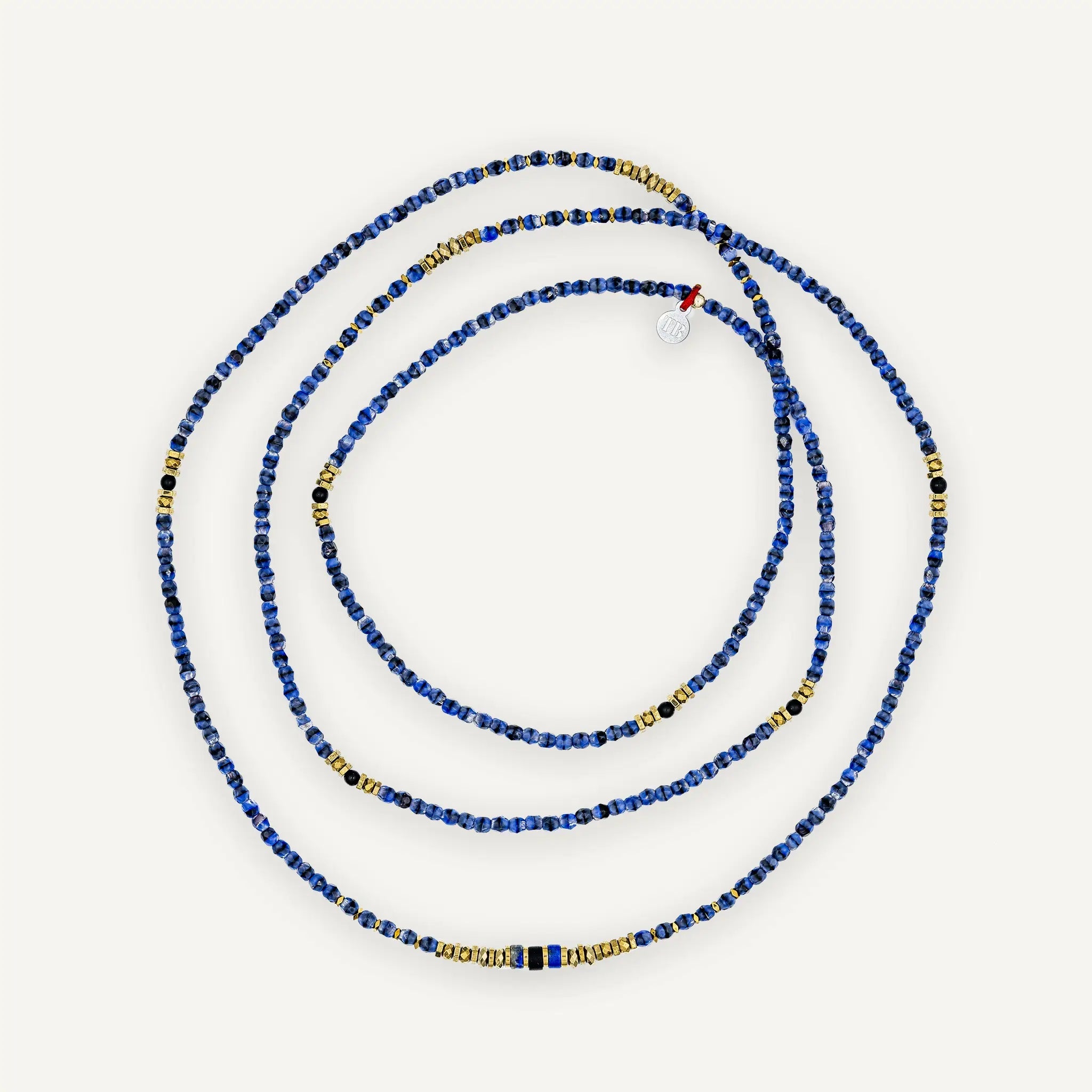 collier / bracelet OCEAN 6 - Denim - Têtes Blondes