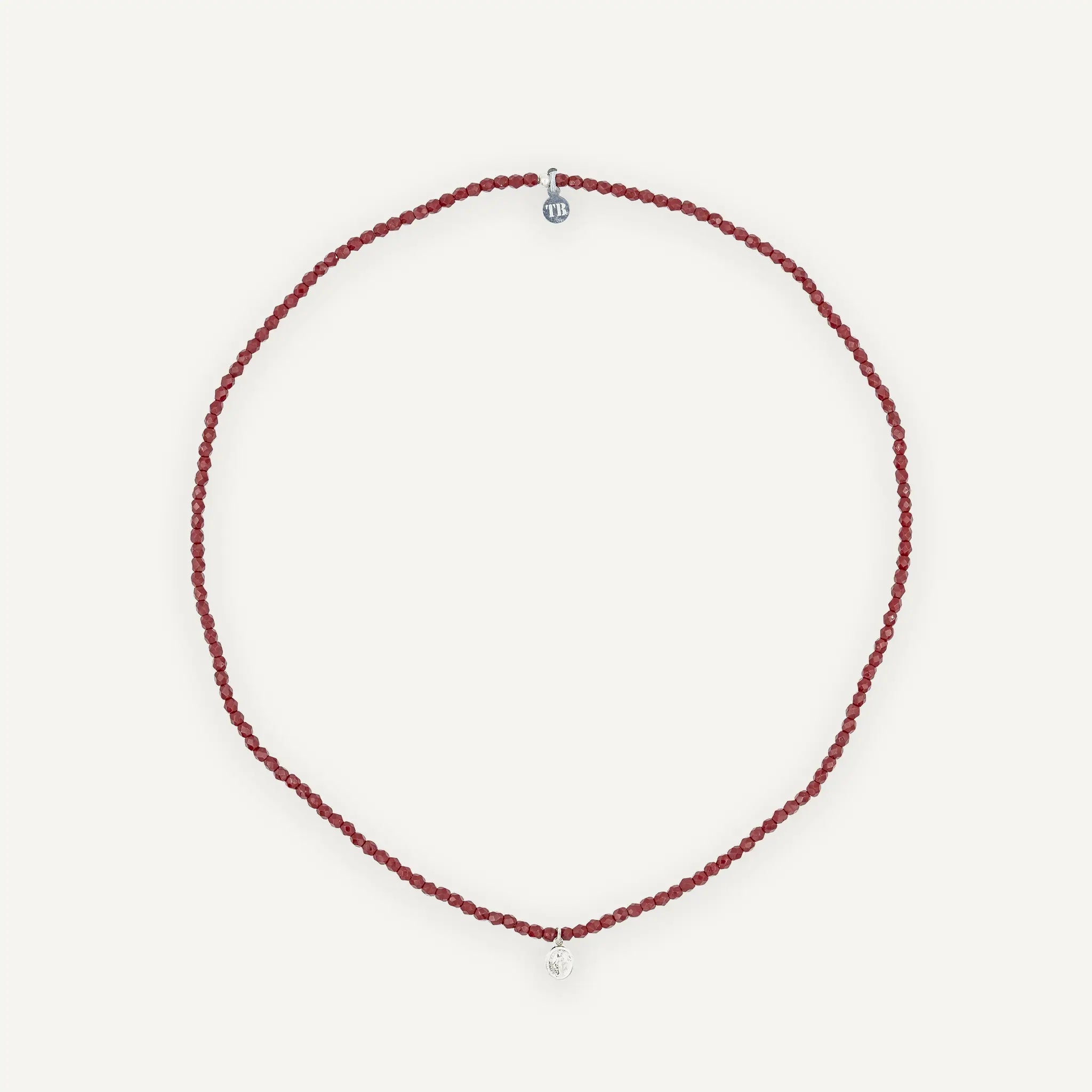 collier / bracelet PETITE MADONE - Bordeaux - Têtes Blondes