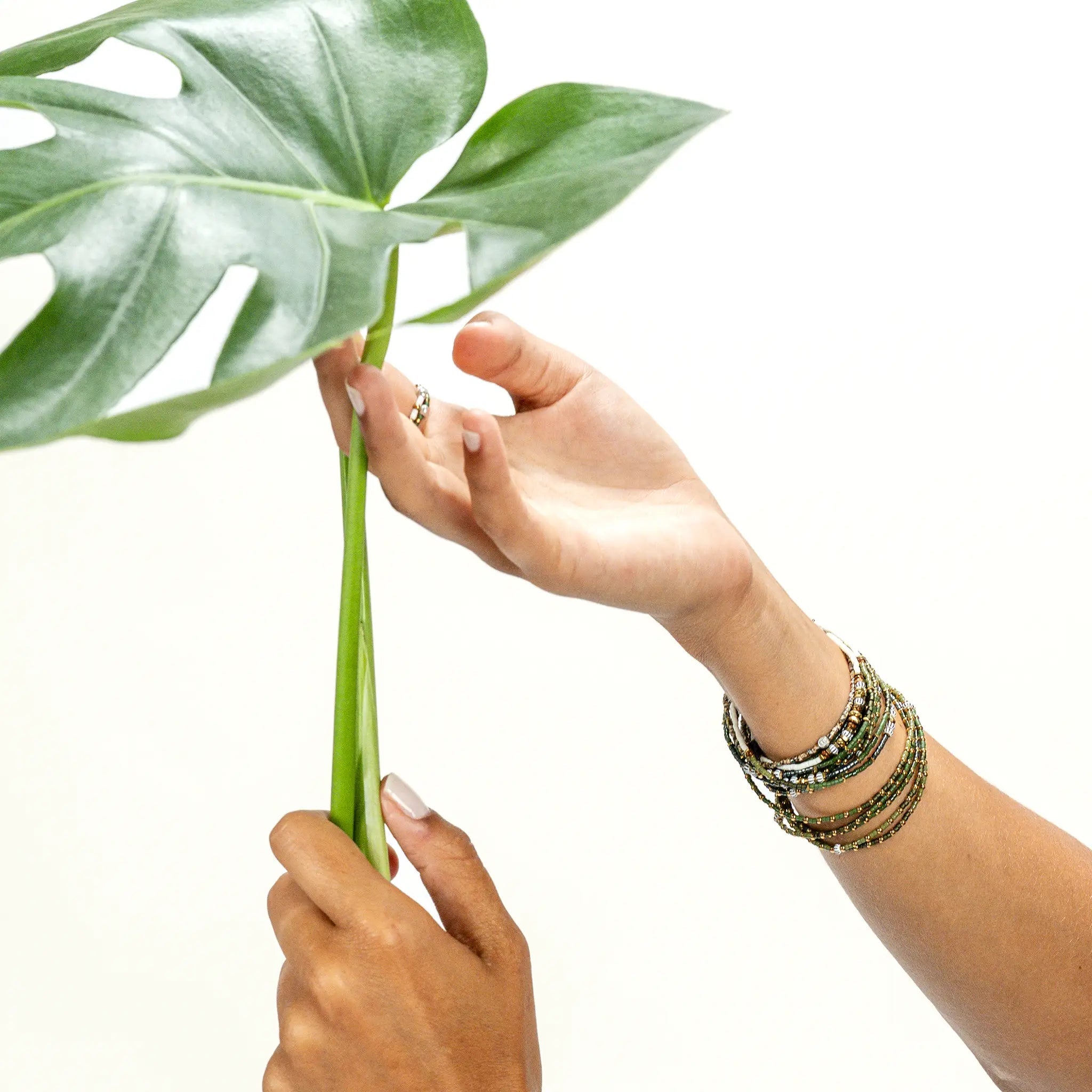 collier / bracelet PISTACHIO 3 - Têtes Blondes