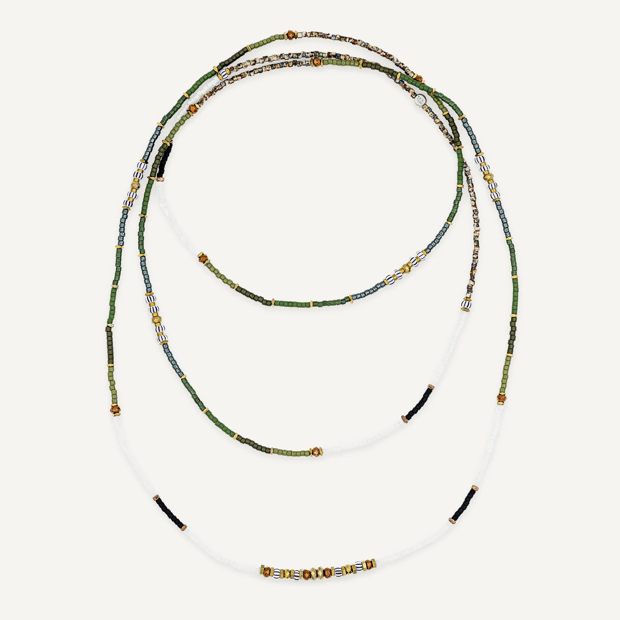 collier / bracelet PISTACHIO 6 - Têtes Blondes