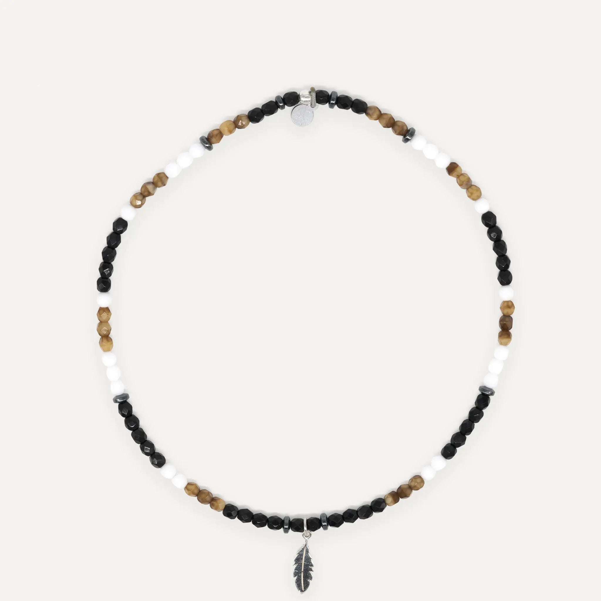 collier / bracelet PLUME CHEROKEE - Têtes Blondes