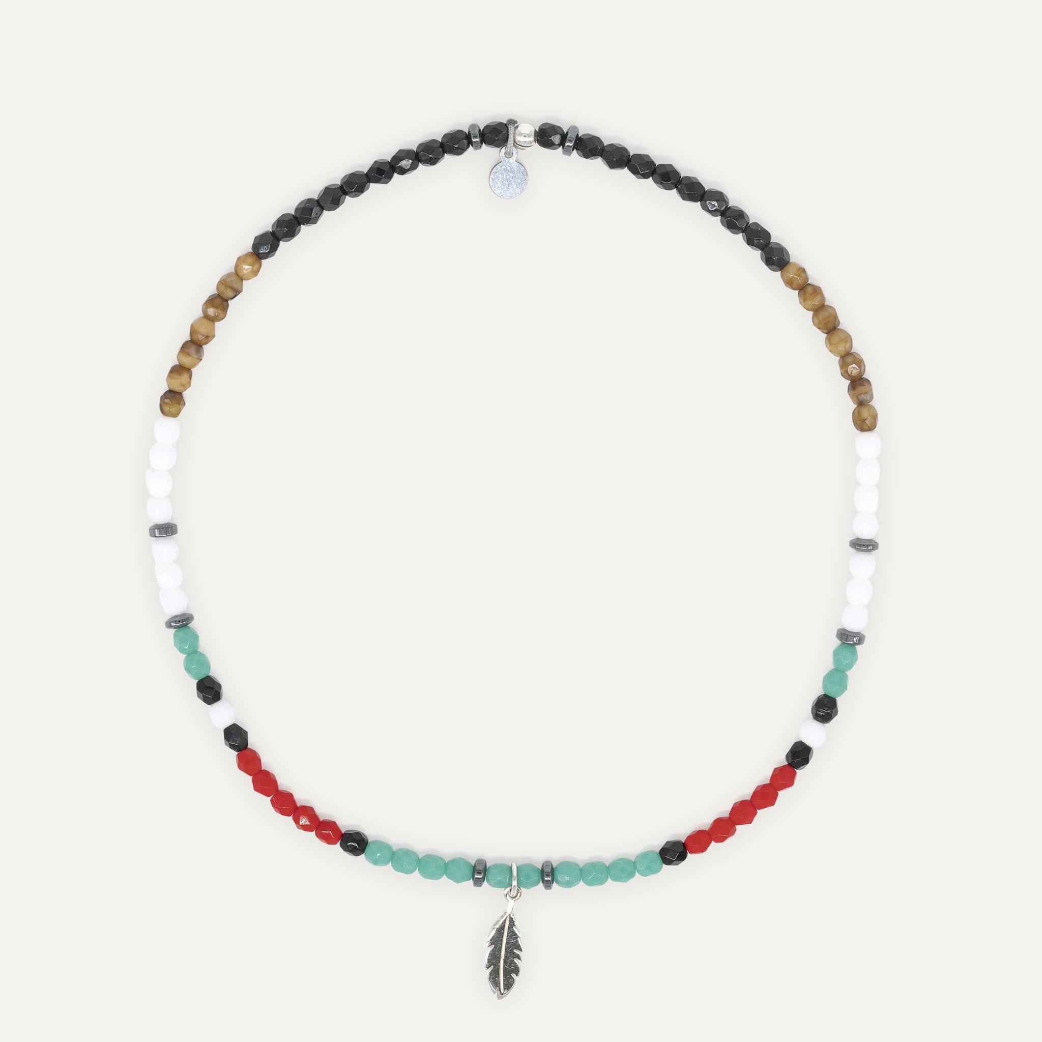 collier / bracelet PLUME Navajo - Têtes Blondes