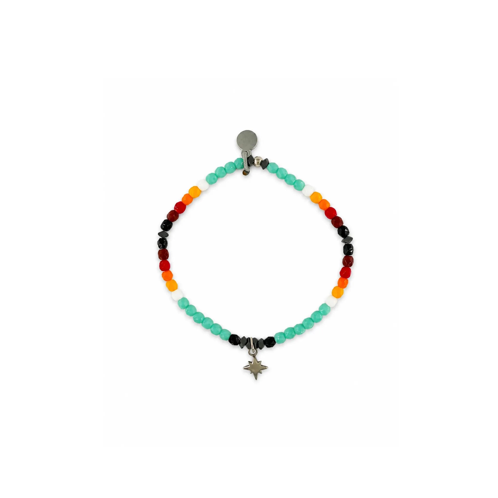 collier / bracelet POLAIRE 1 - Turquoise Apache - Têtes Blondes
