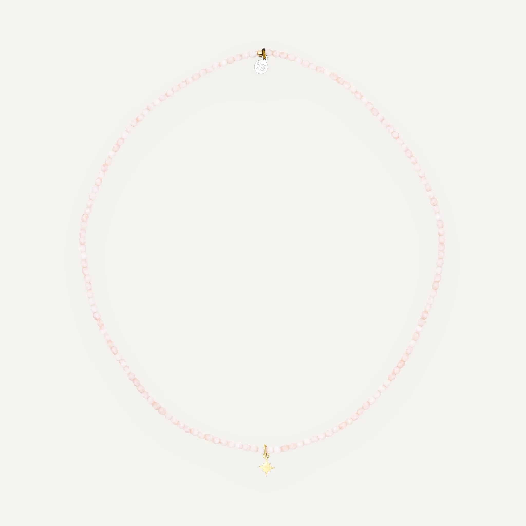 collier / bracelet POLAIRE GOLD - Rose Guimauve - Têtes Blondes