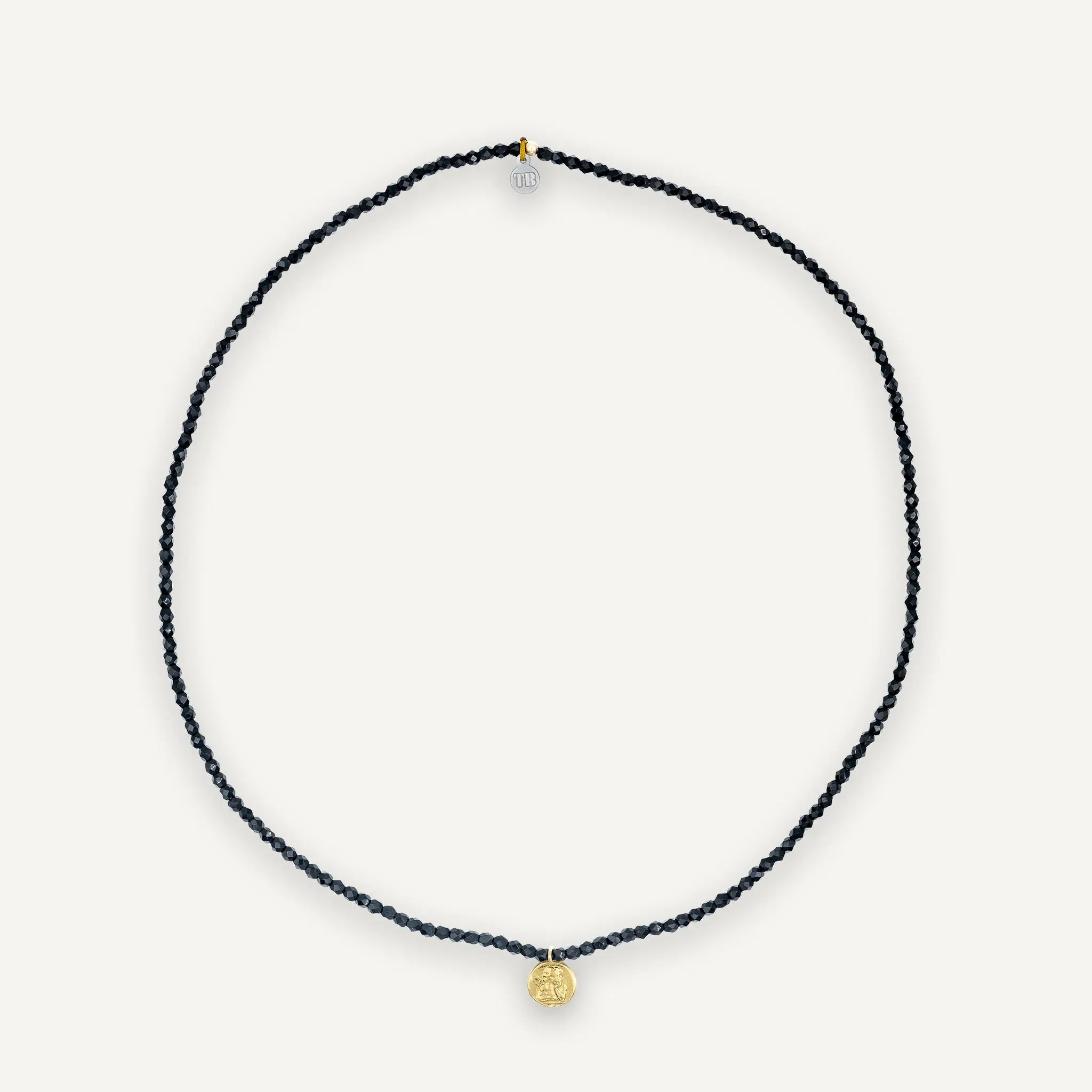 collier / bracelet RAPHAËL Gold Noir - Têtes Blondes