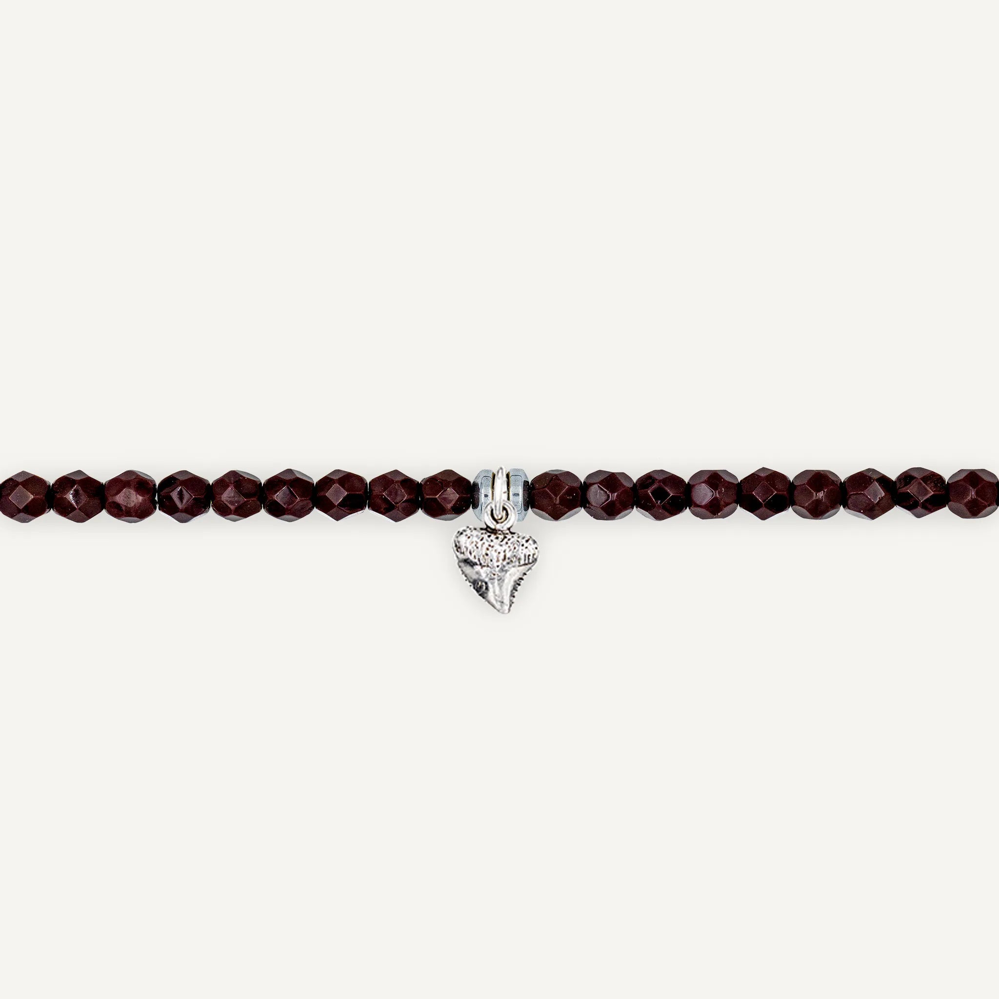 collier / bracelet Ras de cou - Bordeaux - Têtes Blondes
