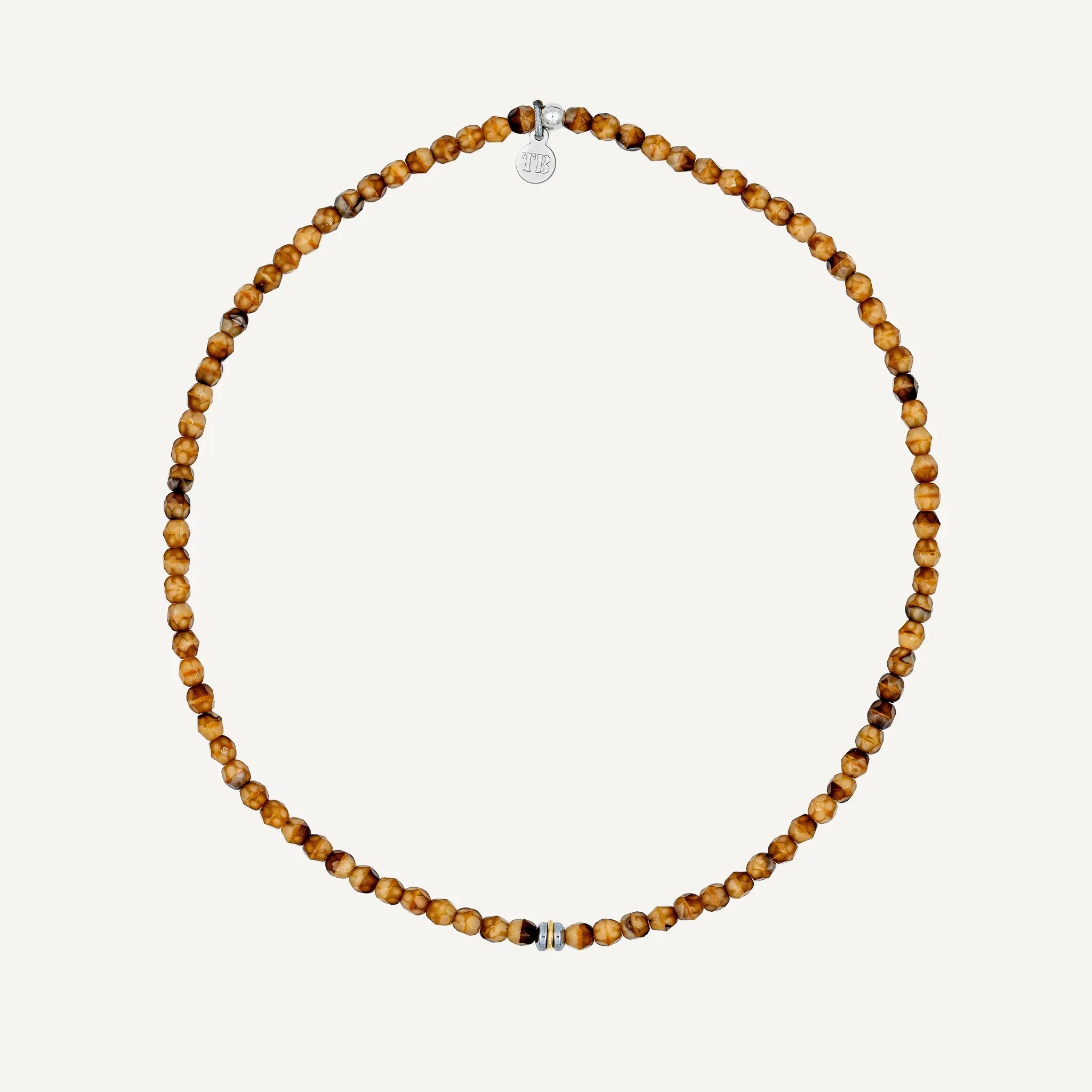 collier / bracelet Ras de cou - Caramel - Têtes Blondes