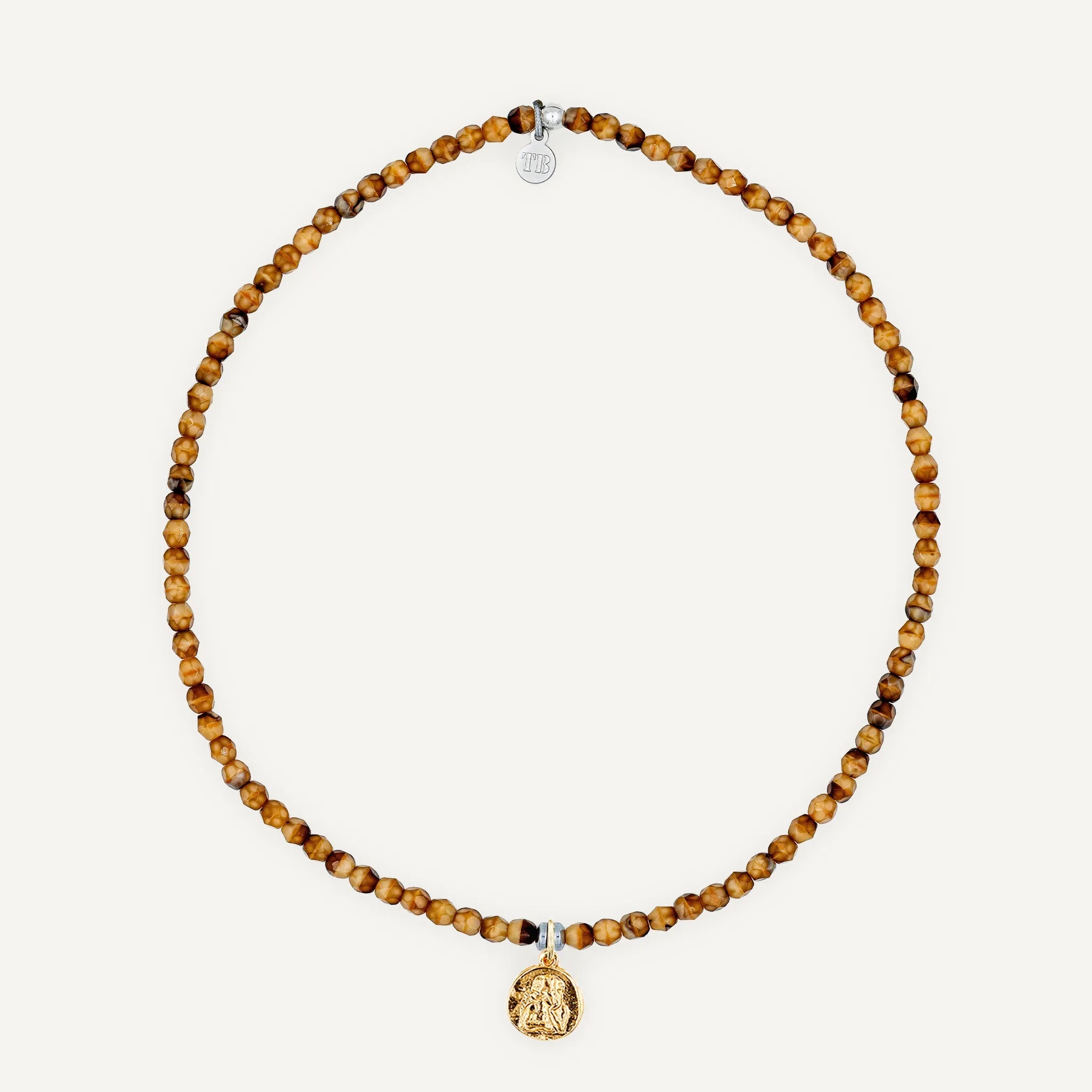 collier / bracelet Ras de cou - Caramel - Têtes Blondes