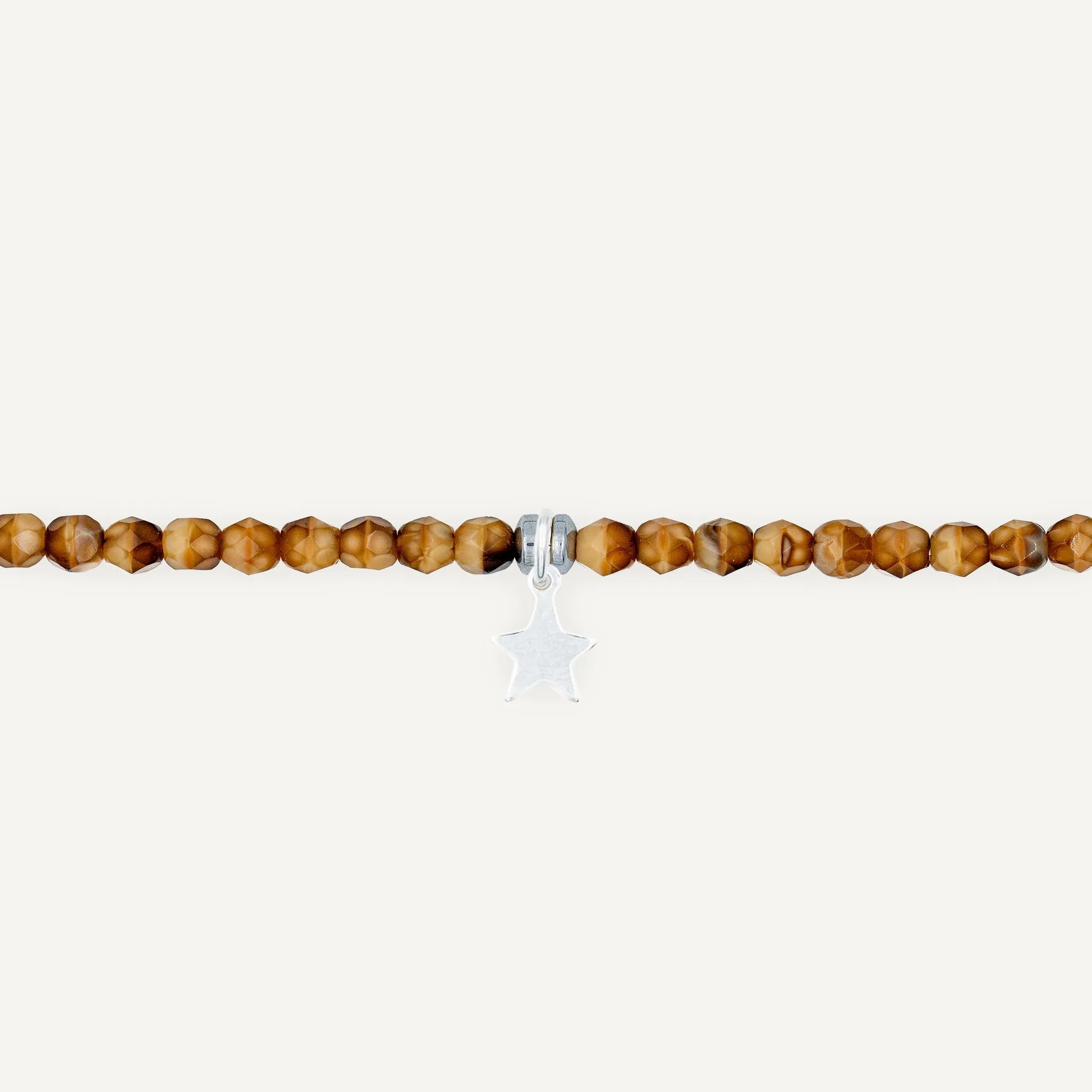 collier / bracelet Ras de cou - Caramel - Têtes Blondes
