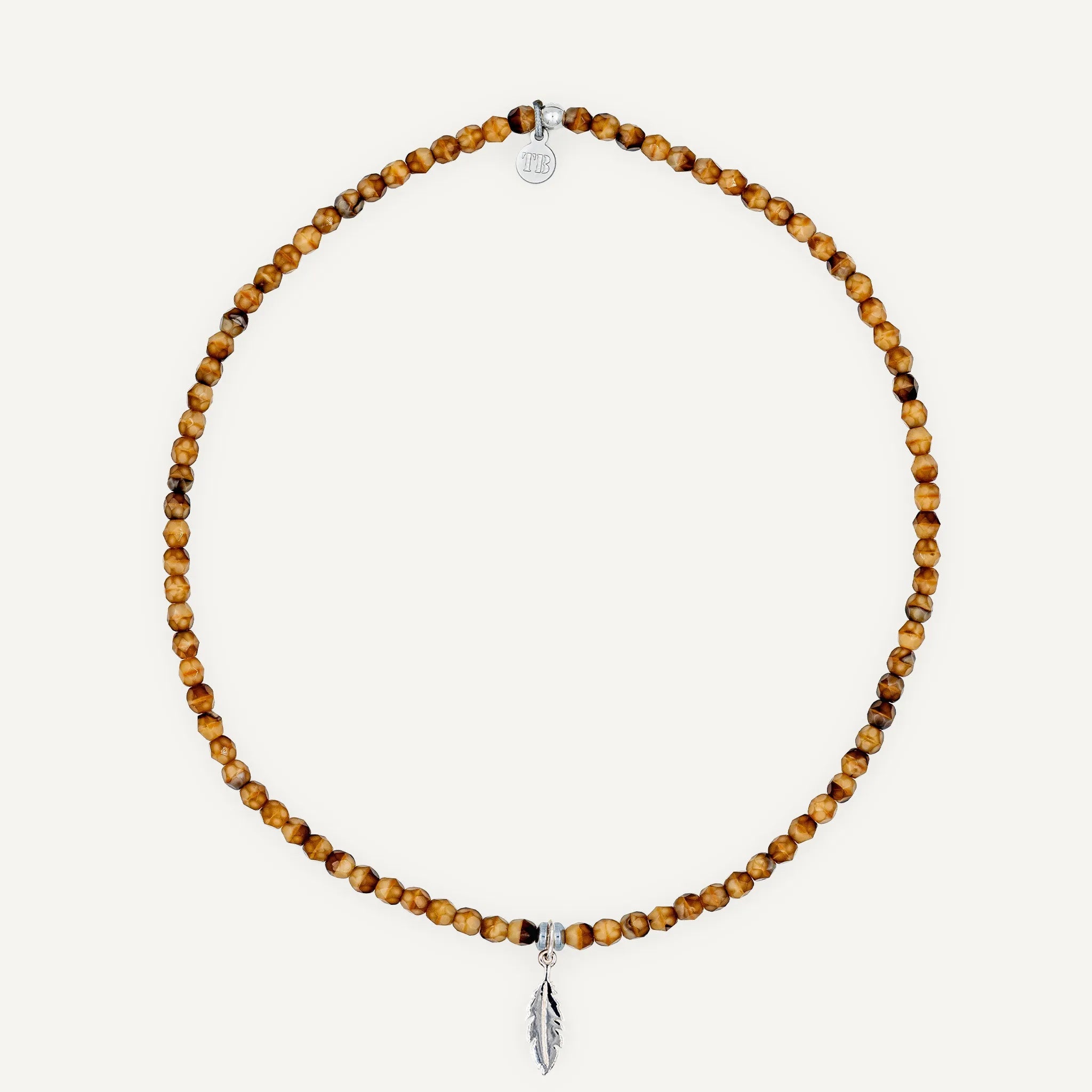 collier / bracelet Ras de cou - Caramel - Têtes Blondes