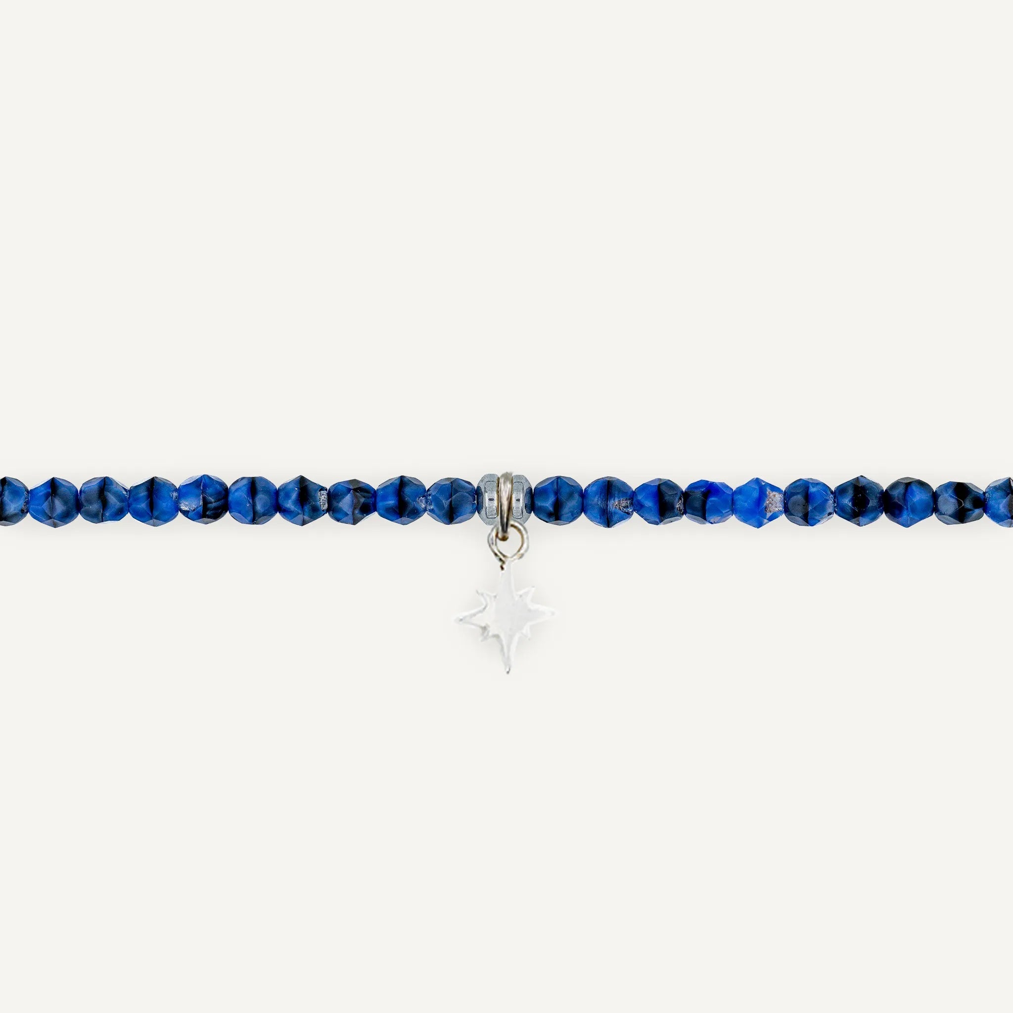 collier / bracelet Ras de cou - Denim - Têtes Blondes