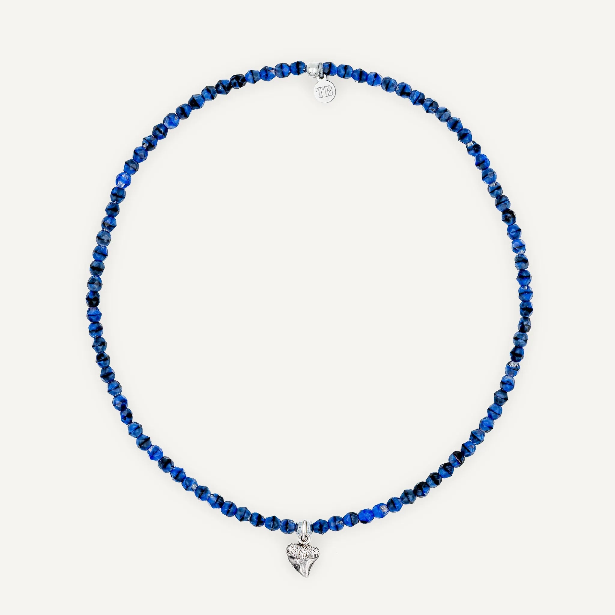 collier / bracelet Ras de cou - Denim - Têtes Blondes
