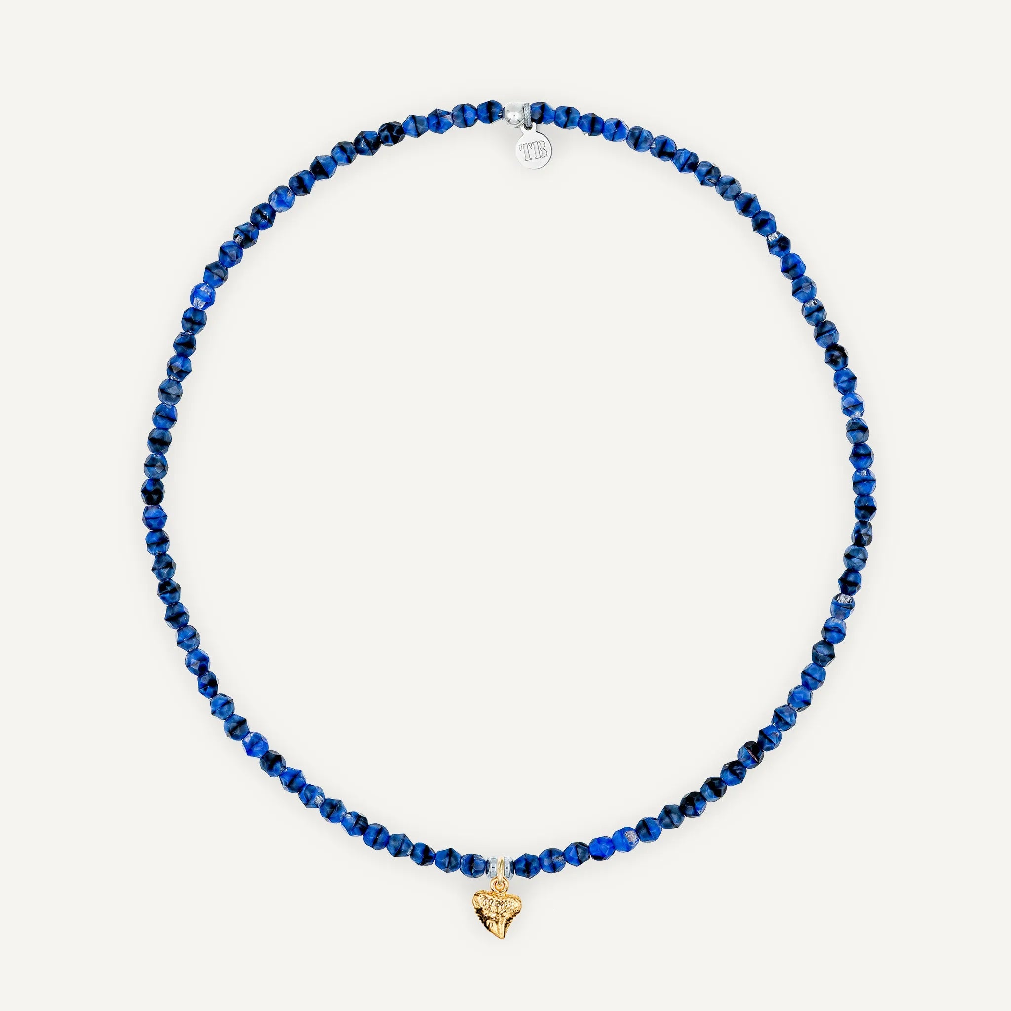 collier / bracelet Ras de cou - Denim - Têtes Blondes