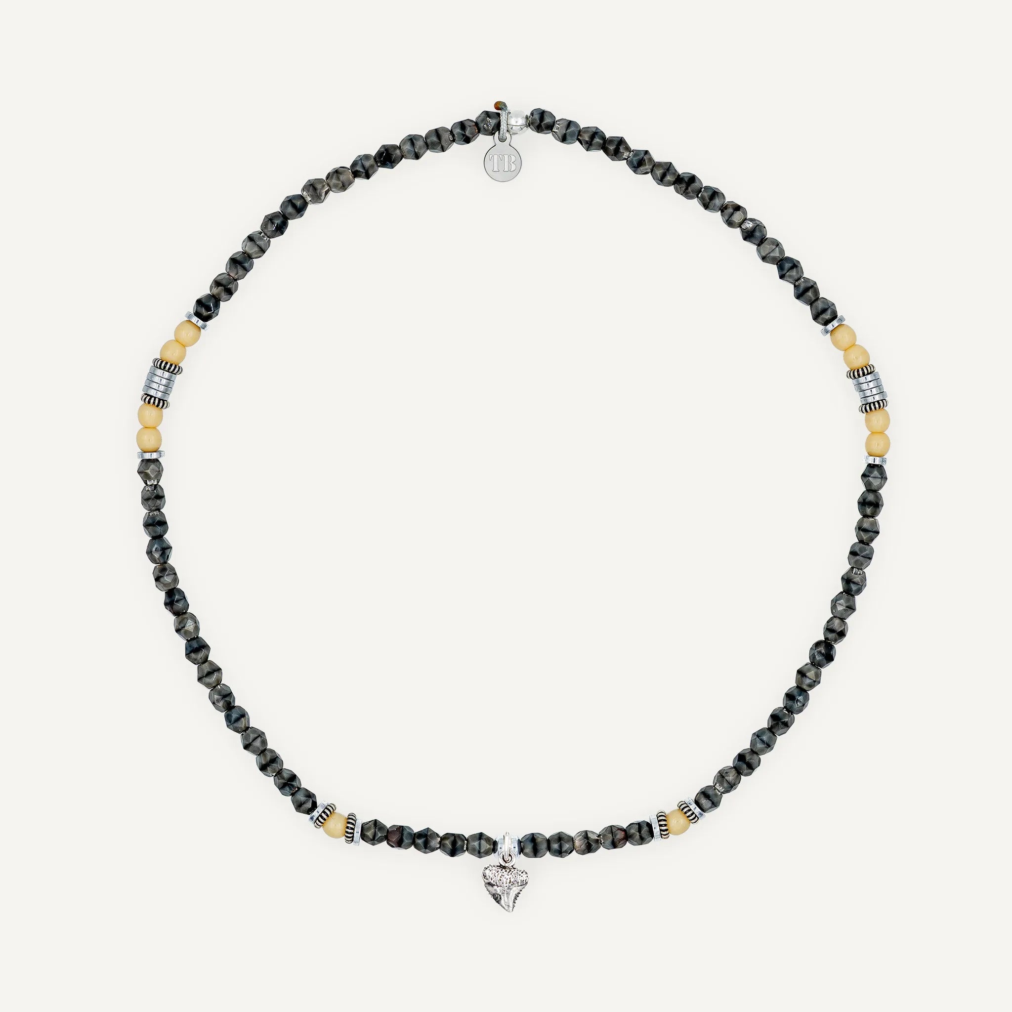 collier / bracelet Ras de cou - Gris Rangiroa - Têtes Blondes