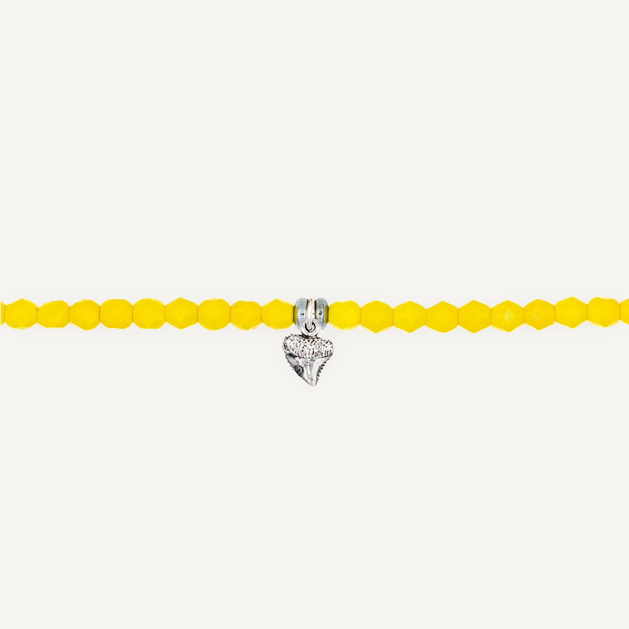 collier / bracelet Ras de cou - Jaune Néon - Têtes Blondes