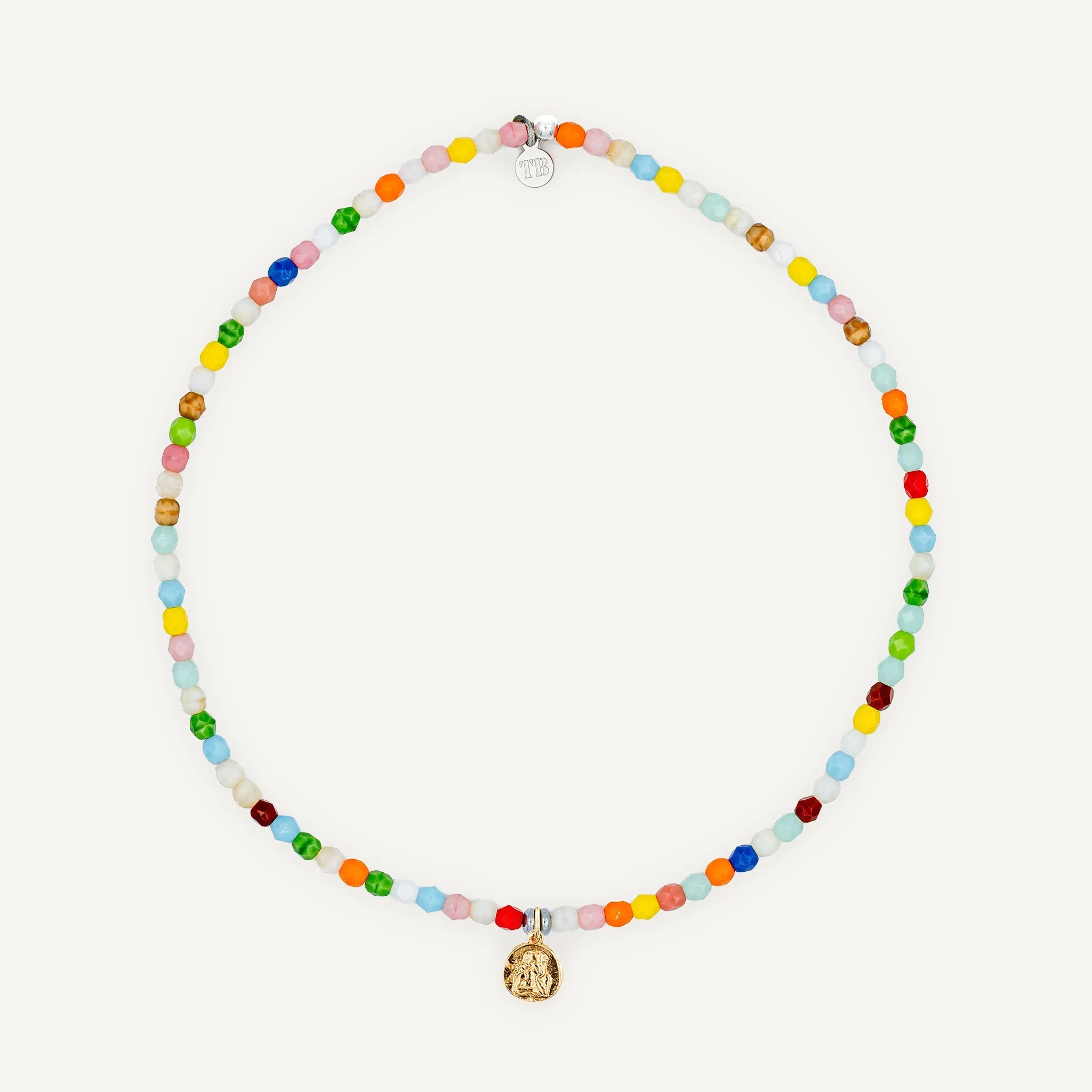 collier / bracelet Ras de cou - Multicolore - Têtes Blondes