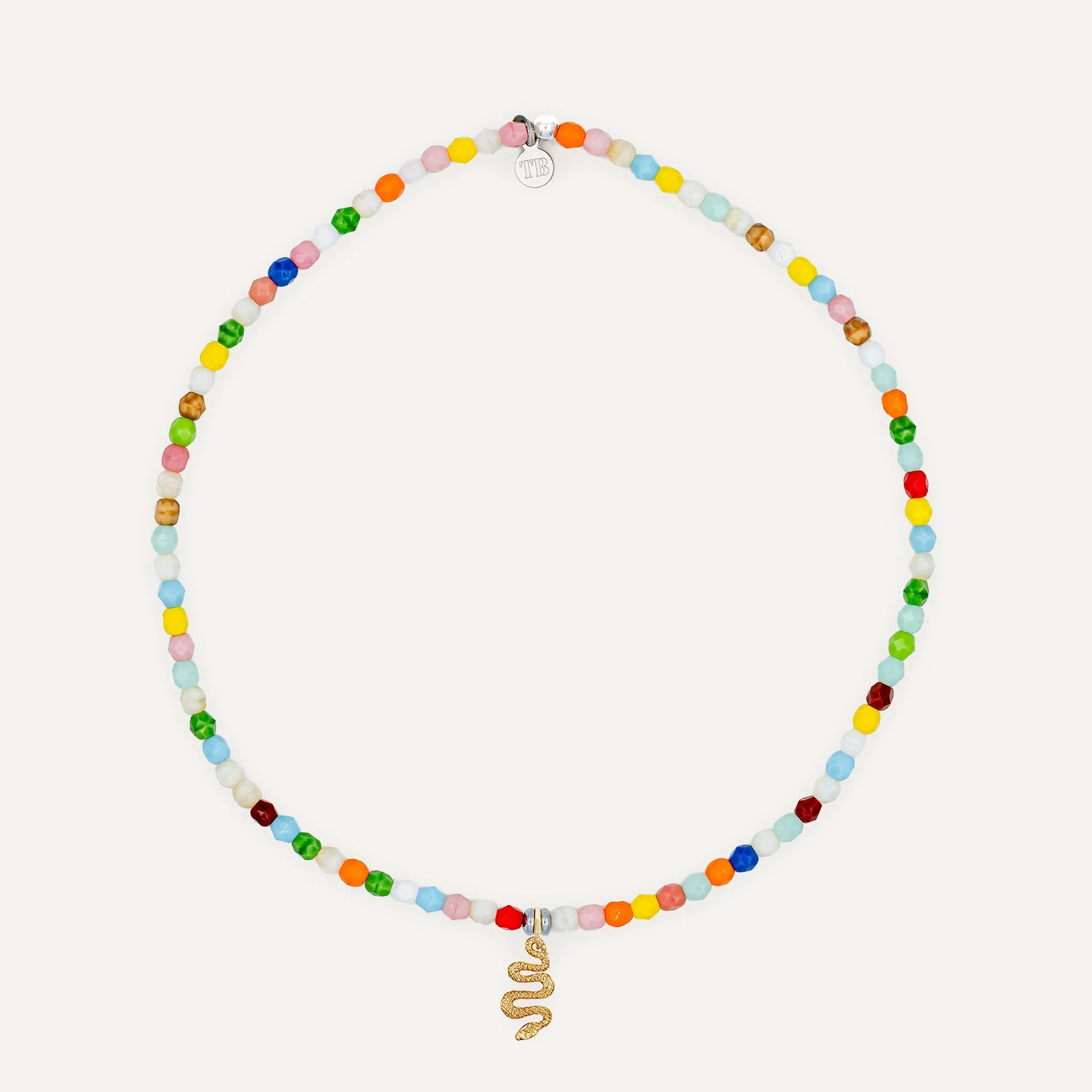 collier / bracelet Ras de cou - Multicolore - Têtes Blondes