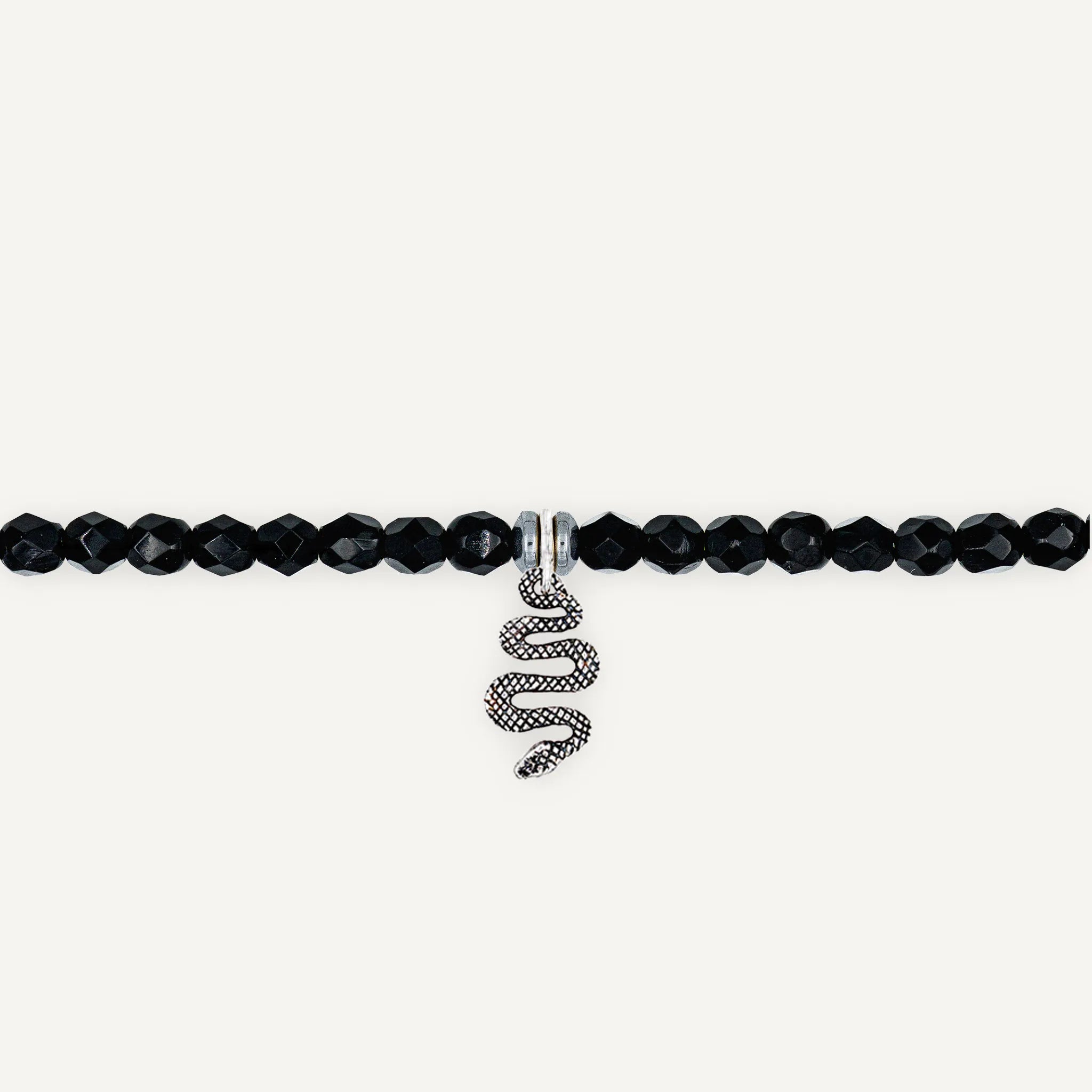 collier / bracelet Ras de cou - Noir - Têtes Blondes