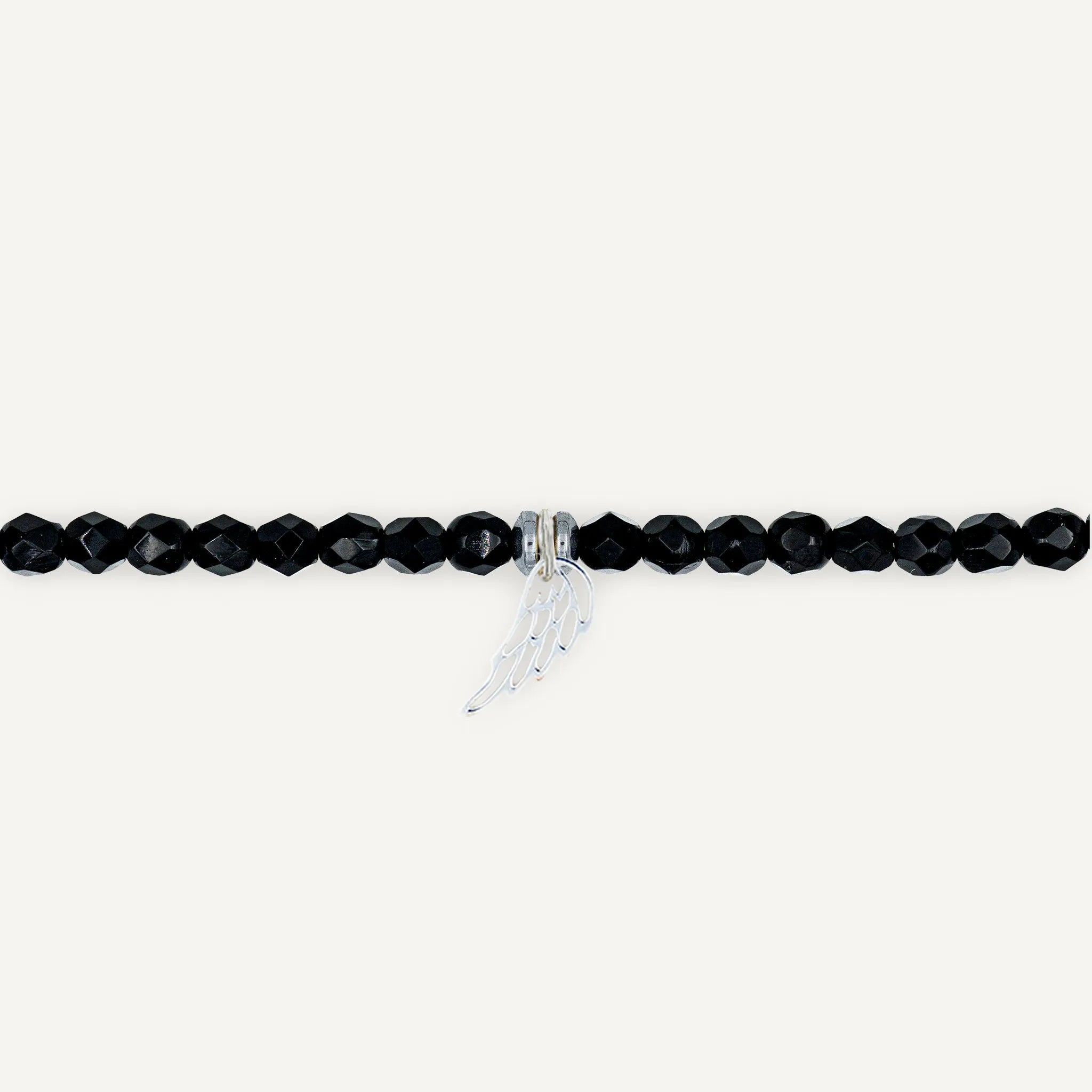 collier / bracelet Ras de cou - Noir - Têtes Blondes