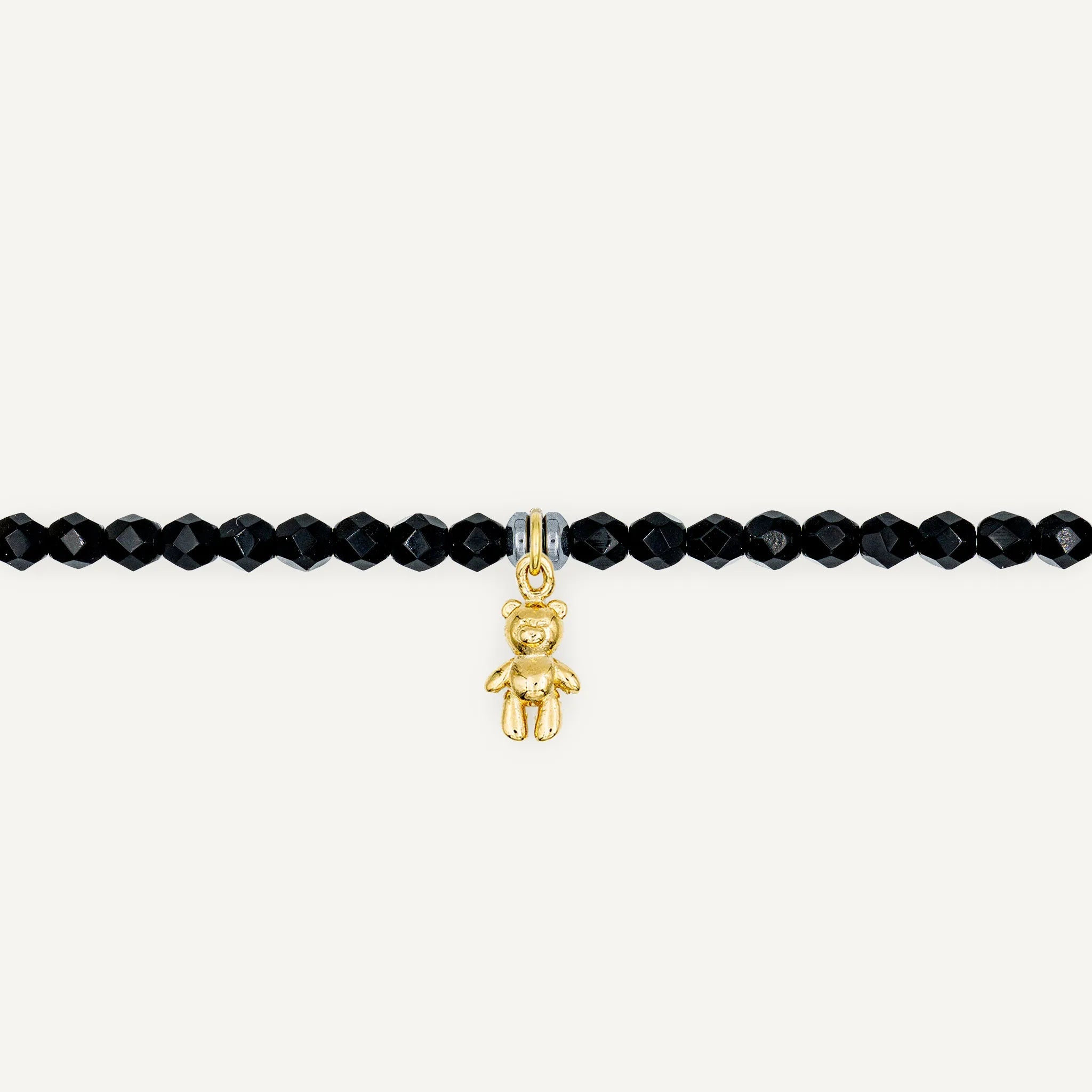 collier / bracelet Ras de cou - Noir Rainbow - Têtes Blondes