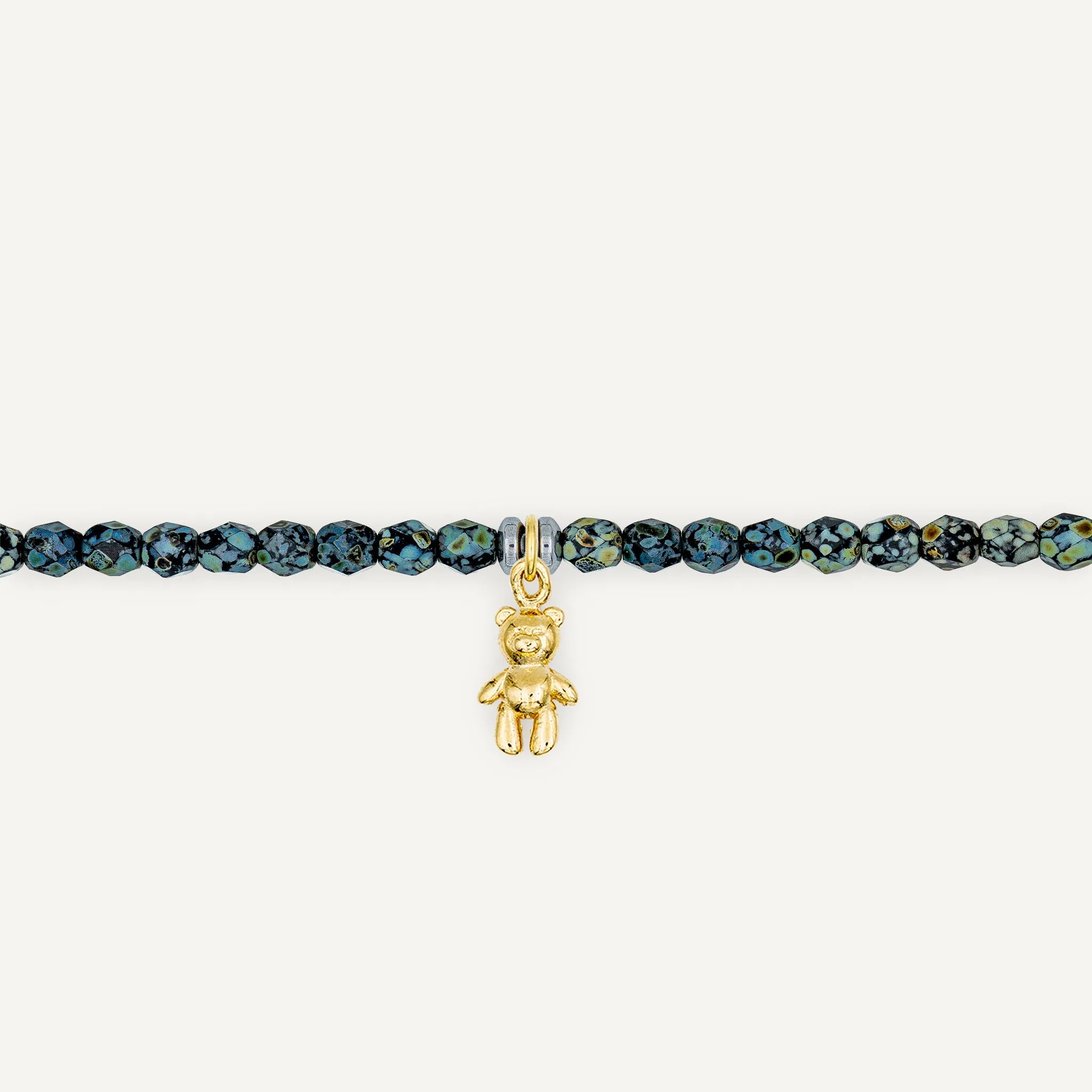 collier / bracelet Ras de cou - Noir Rock - Têtes Blondes