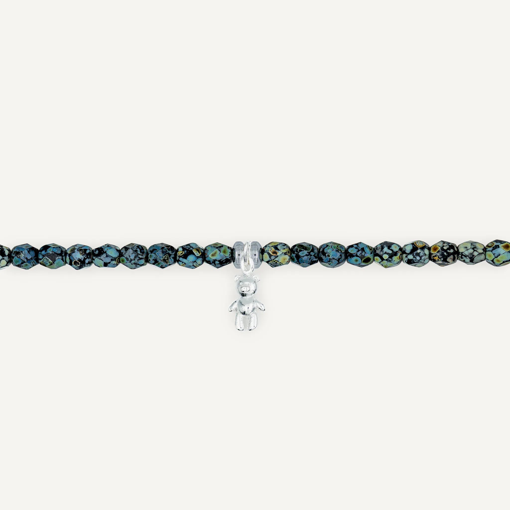collier / bracelet Ras de cou - Noir Rock - Têtes Blondes