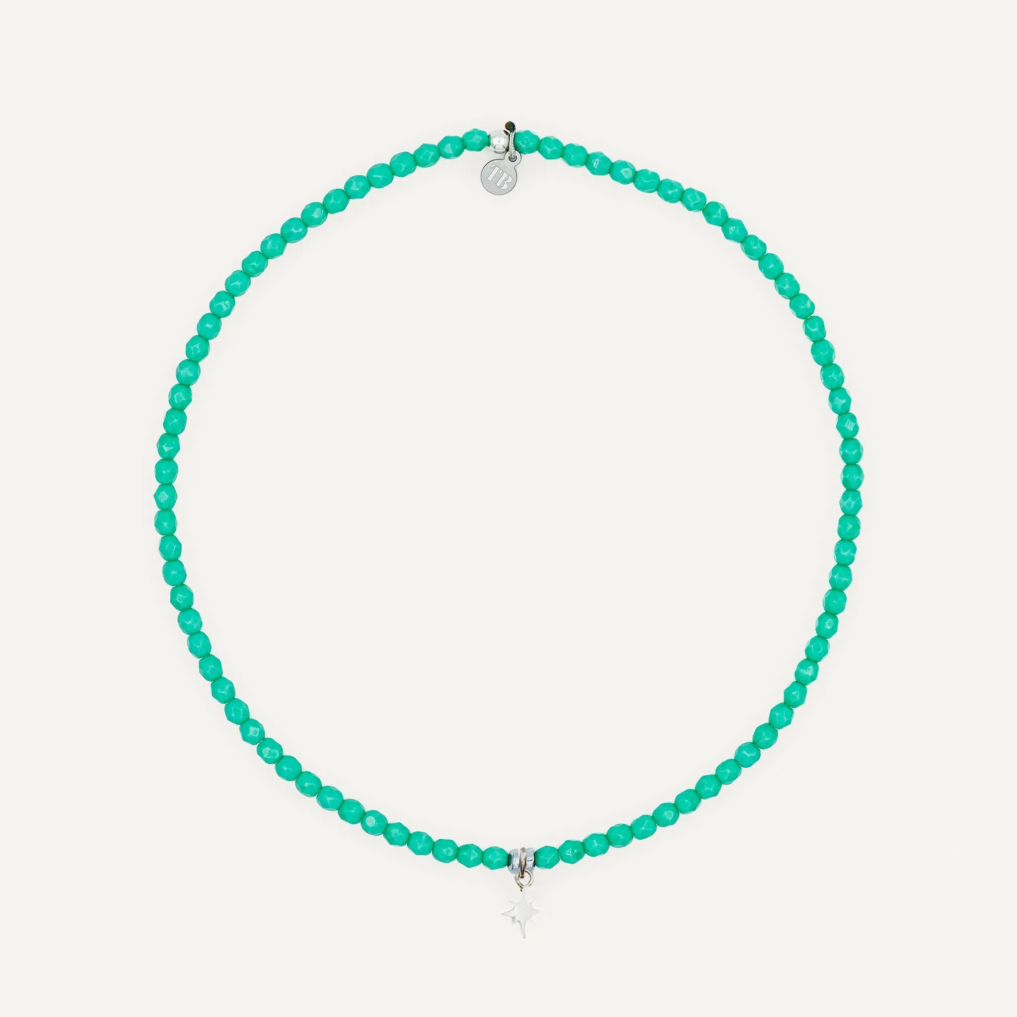 collier / bracelet Ras de cou - Turquoise - Têtes Blondes