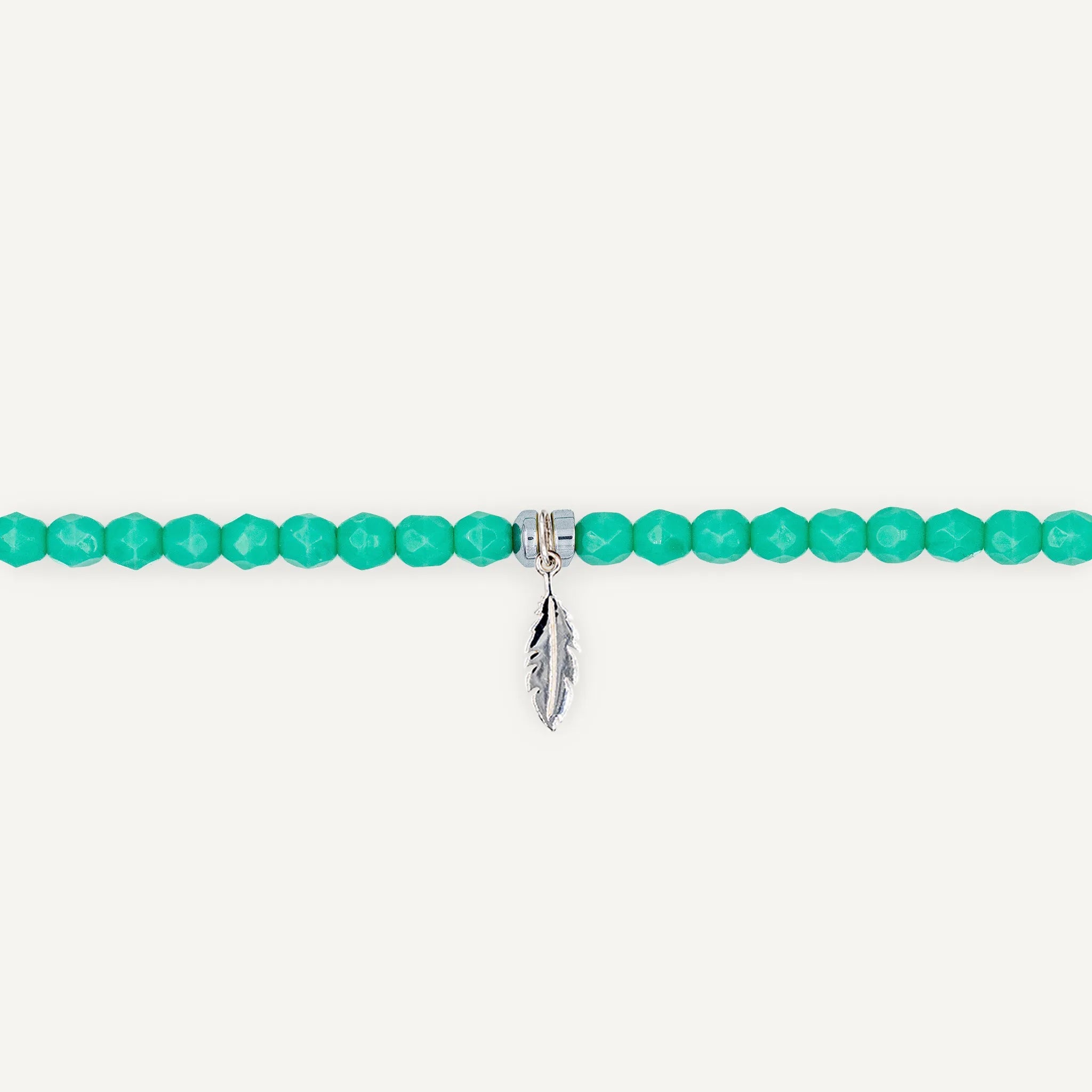 collier / bracelet Ras de cou - Turquoise - Têtes Blondes