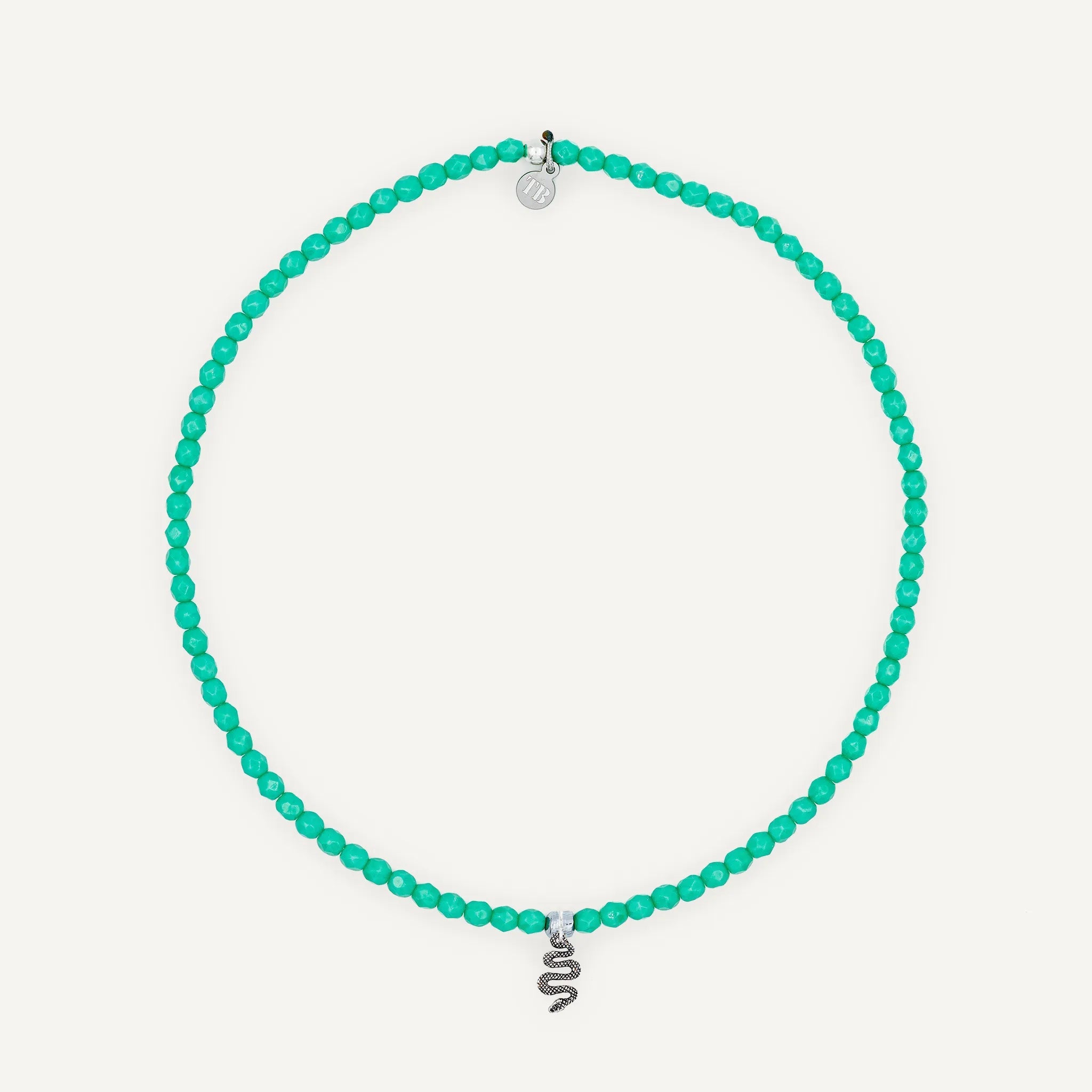 collier / bracelet Ras de cou - Turquoise - Têtes Blondes