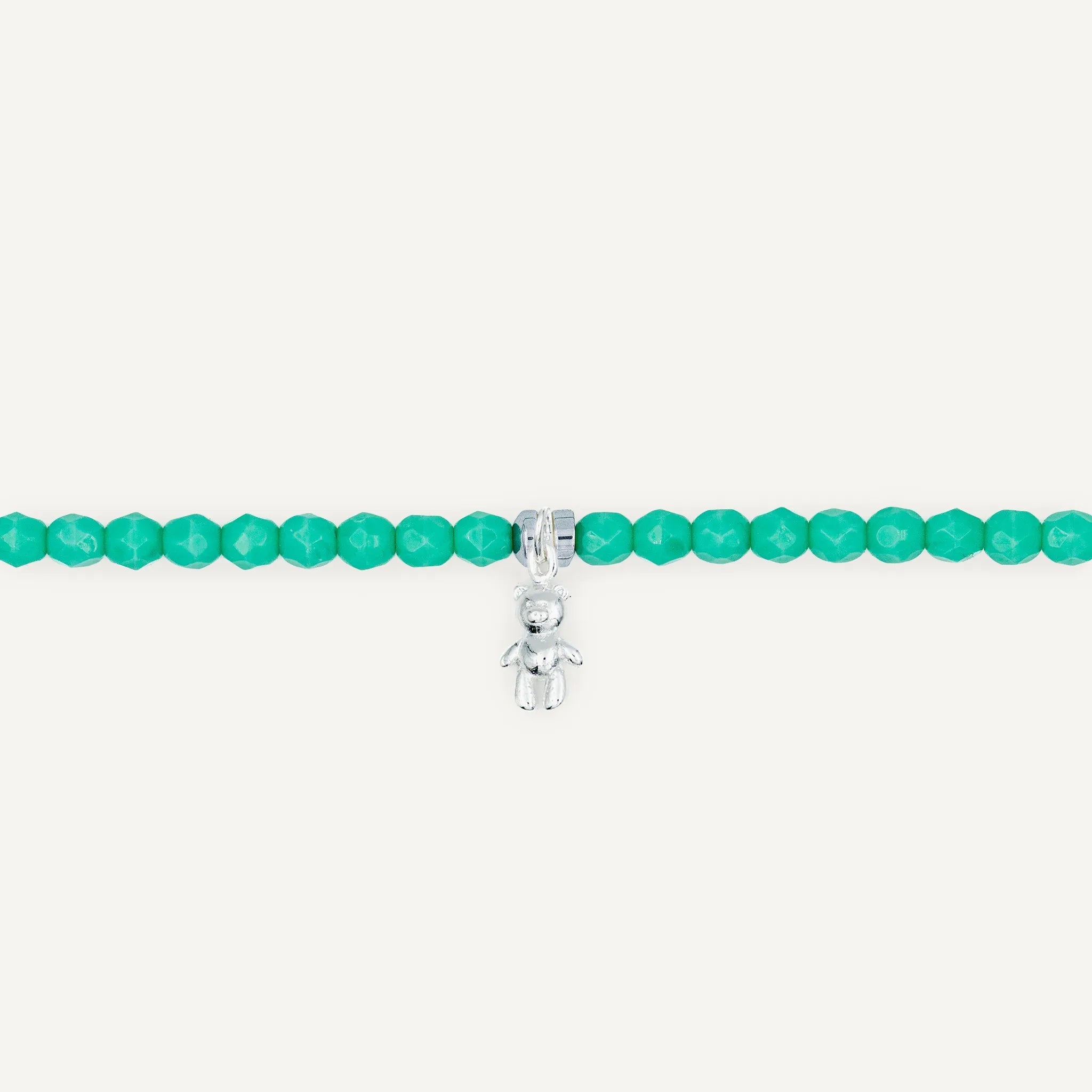 collier / bracelet Ras de cou - Turquoise - Têtes Blondes