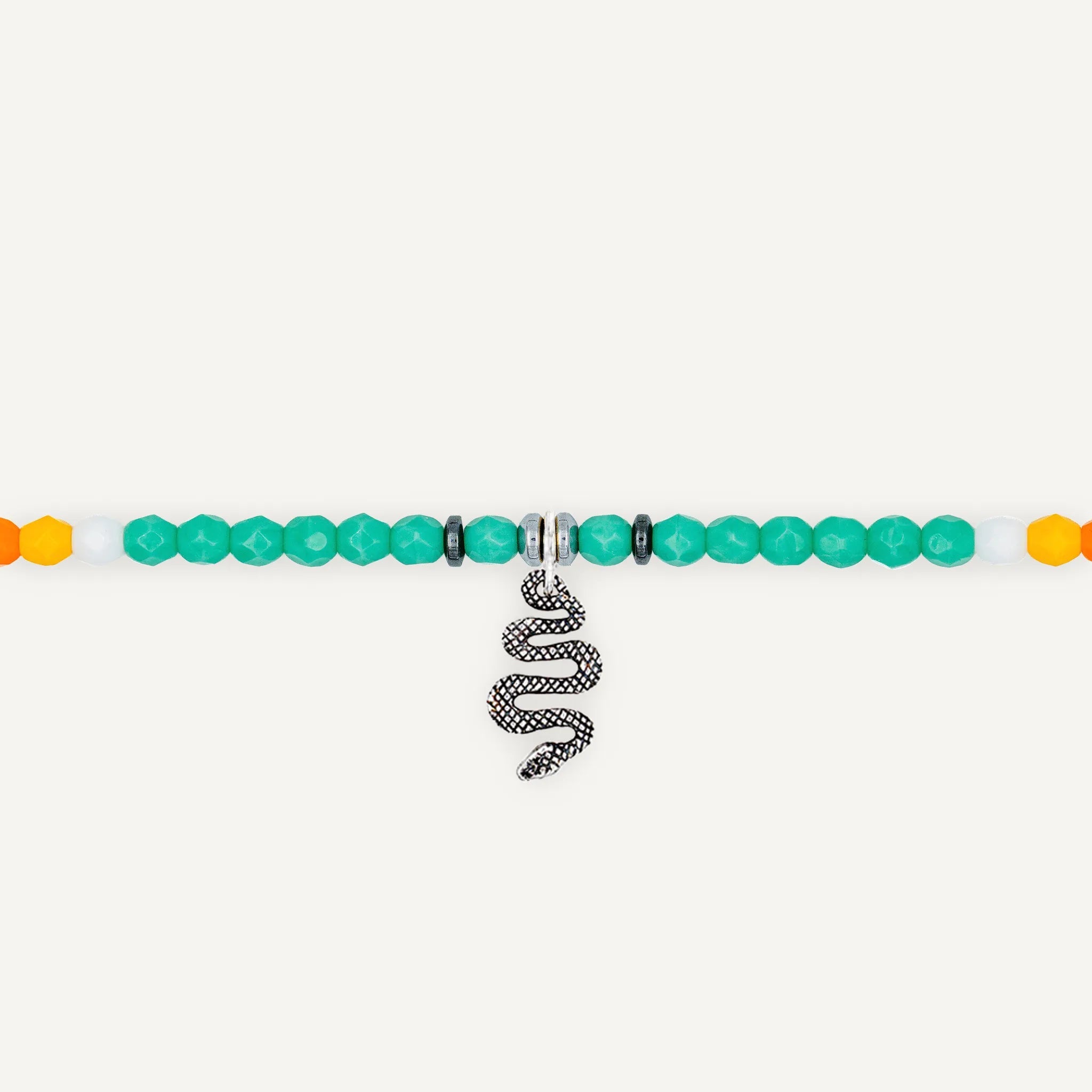 collier / bracelet Ras de cou - Turquoise Apache - Têtes Blondes