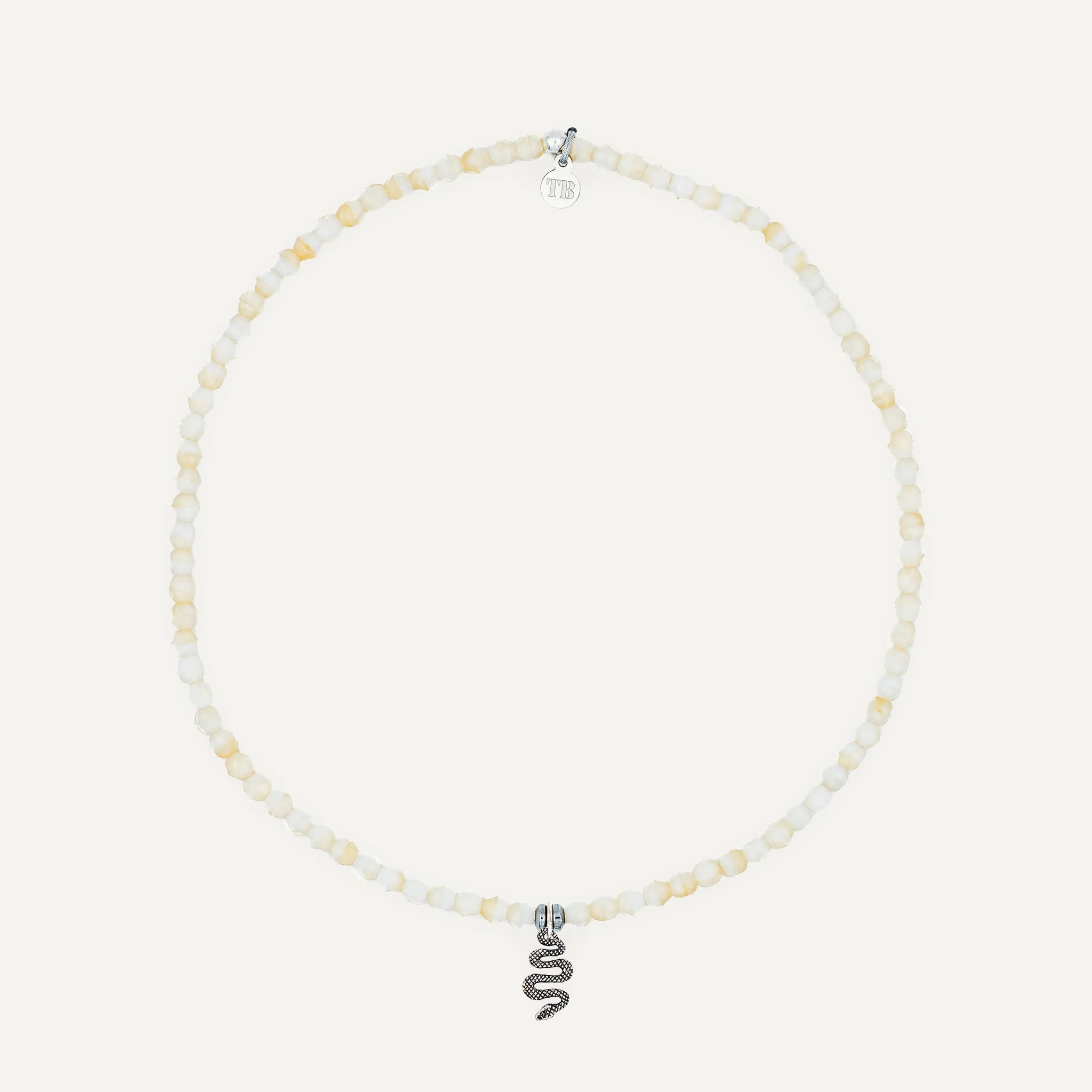 collier / bracelet Ras de cou - Vanille - Têtes Blondes