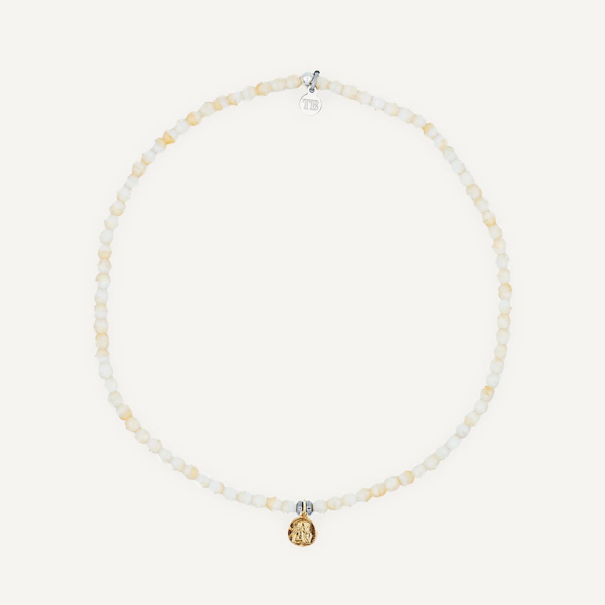 collier / bracelet Ras de cou - Vanille - Têtes Blondes